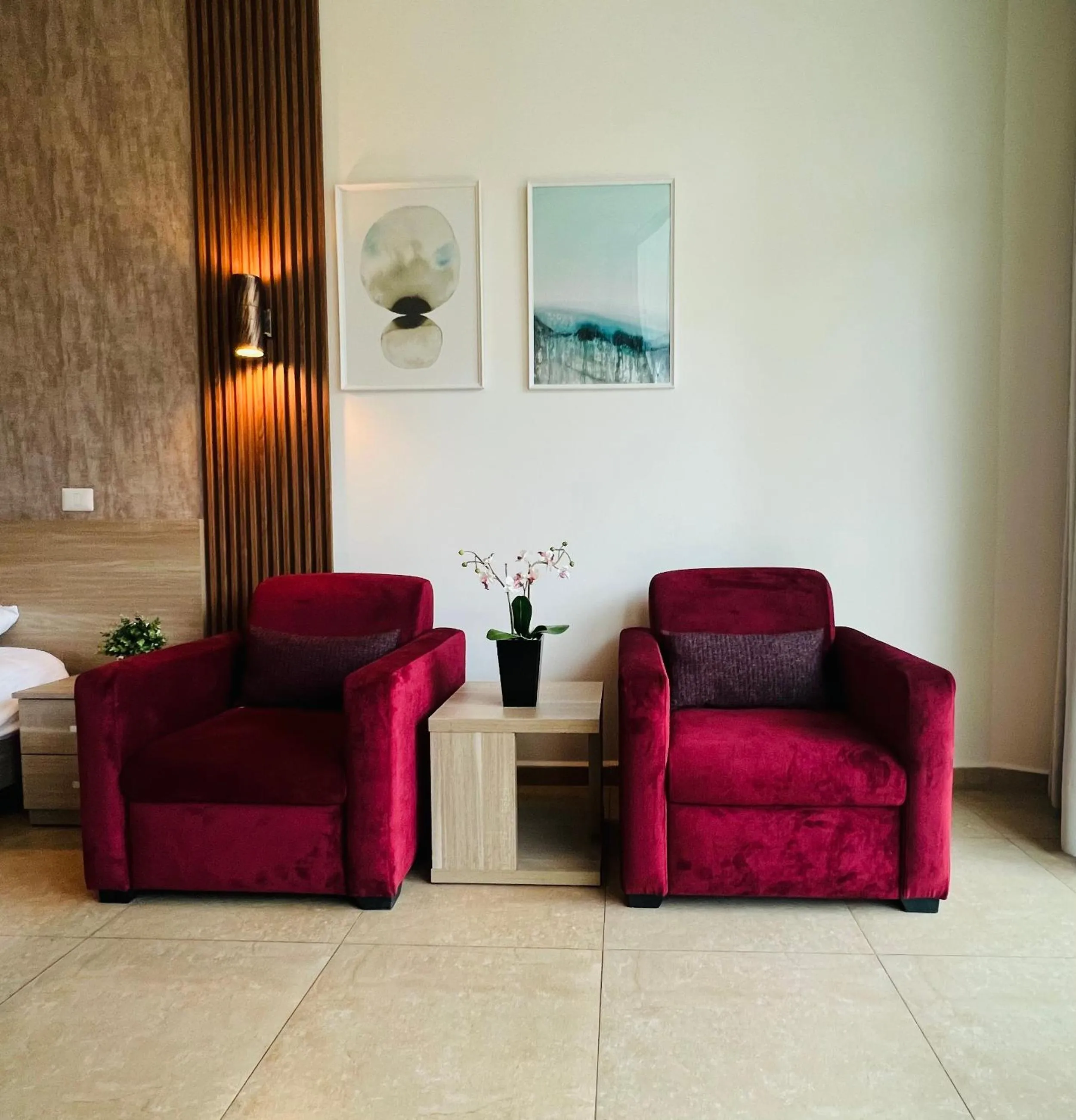 Living room in Byblostar Hotel