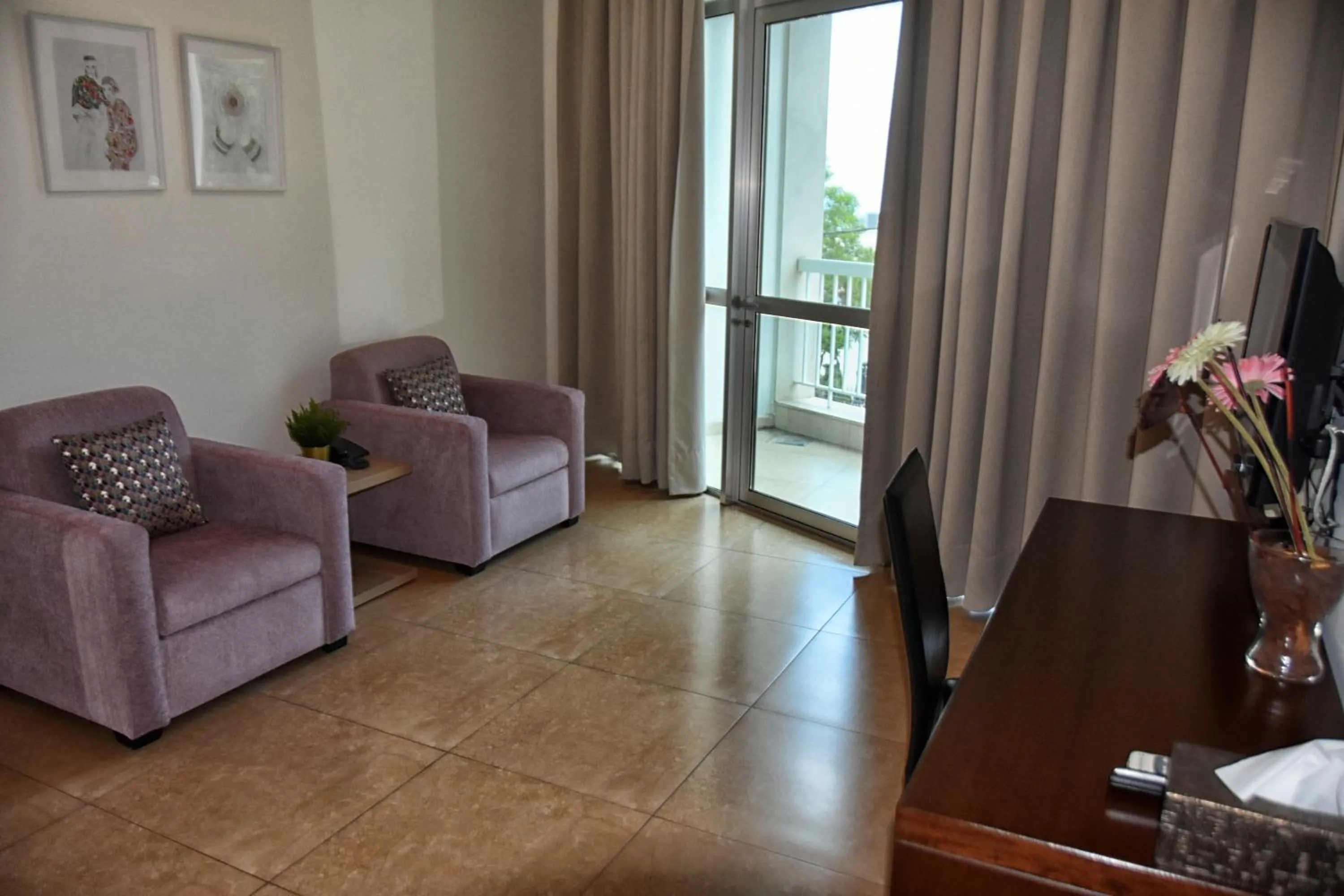 Living room in Byblostar Hotel