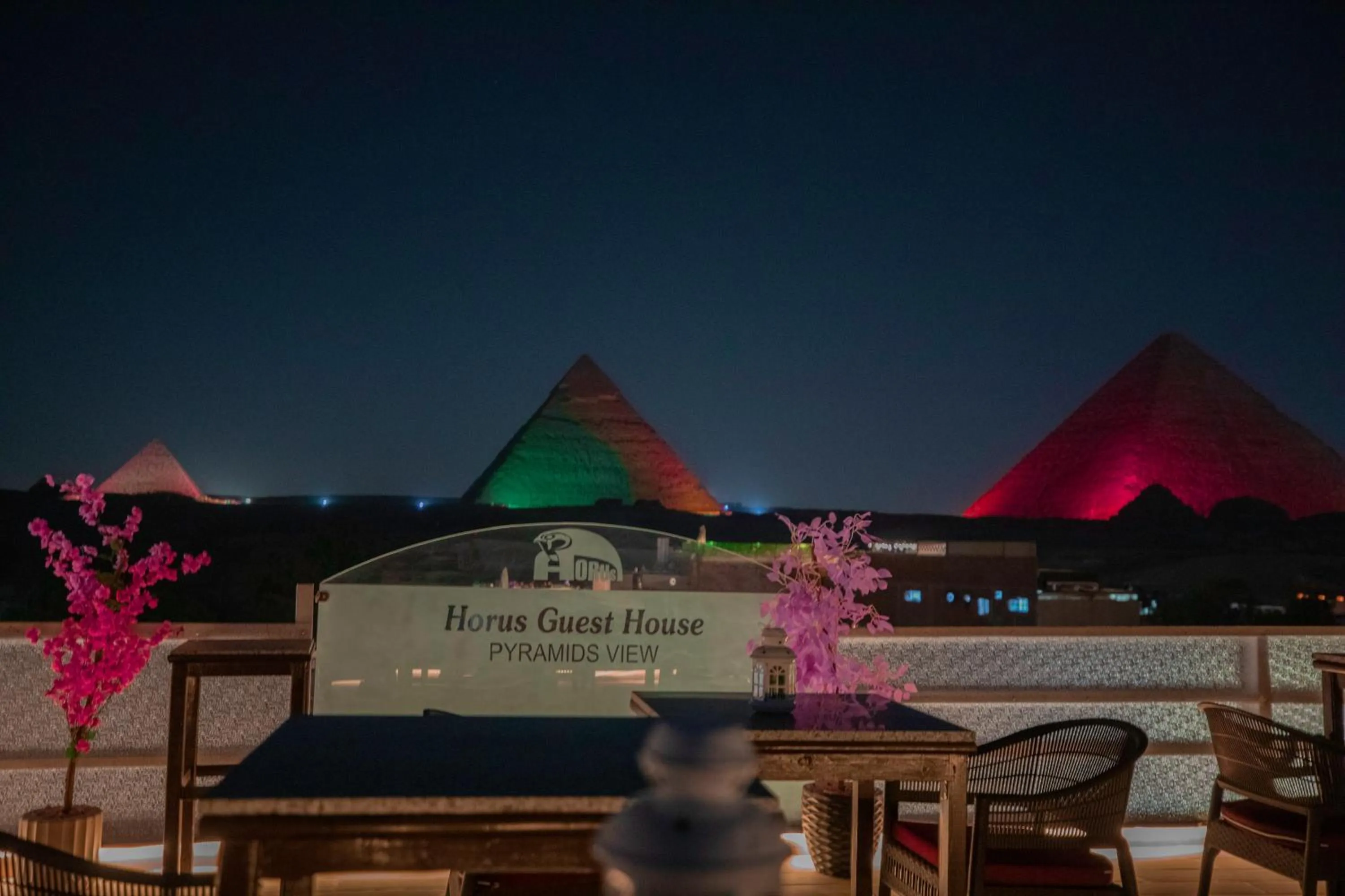 Night in Horus Guest House Pyramids View