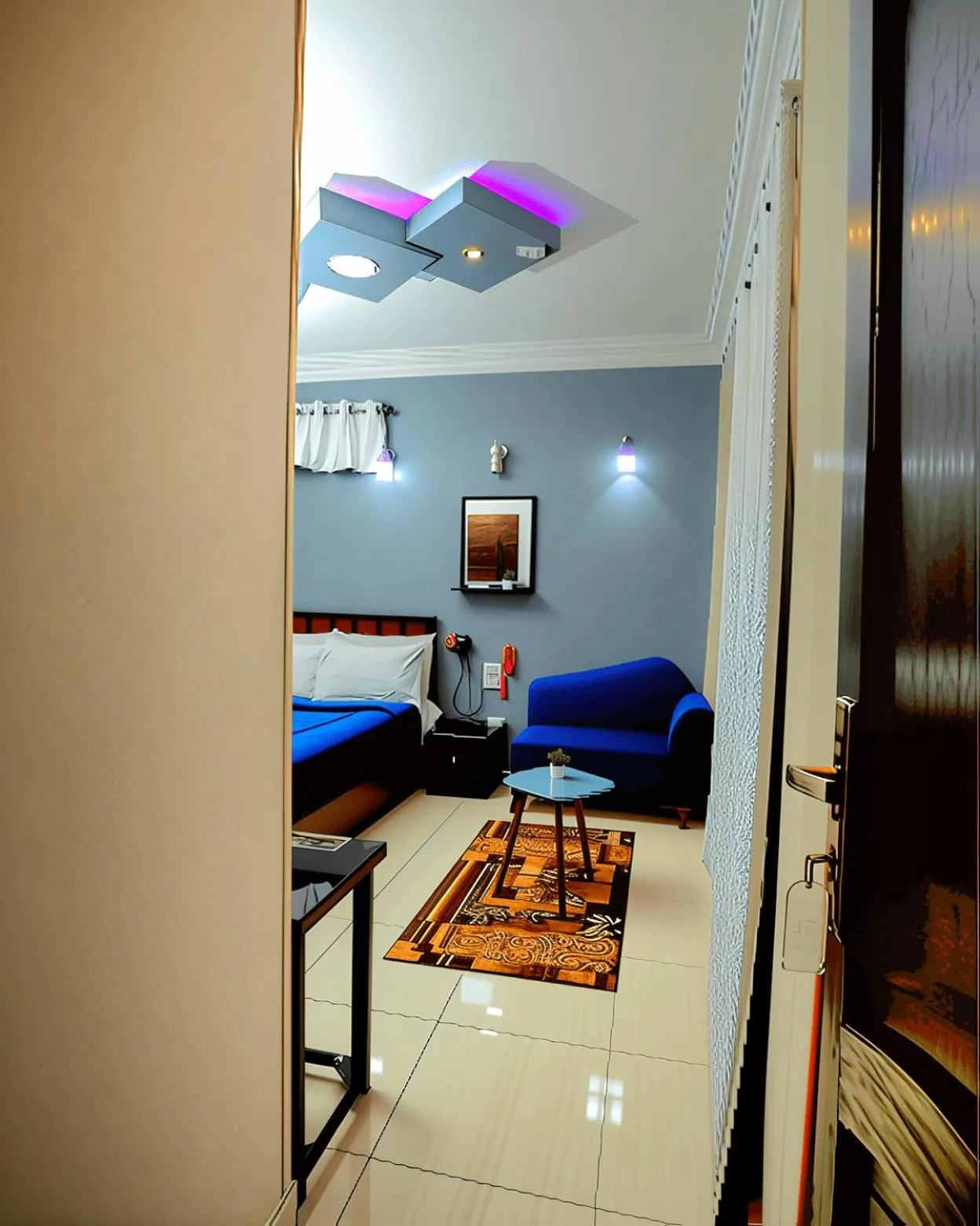 Bed in Horus Guest House Pyramids View