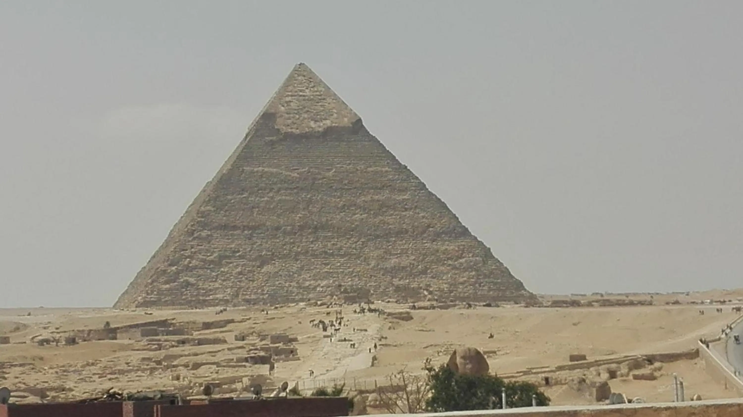 Landmark view in Horus Guest House Pyramids View