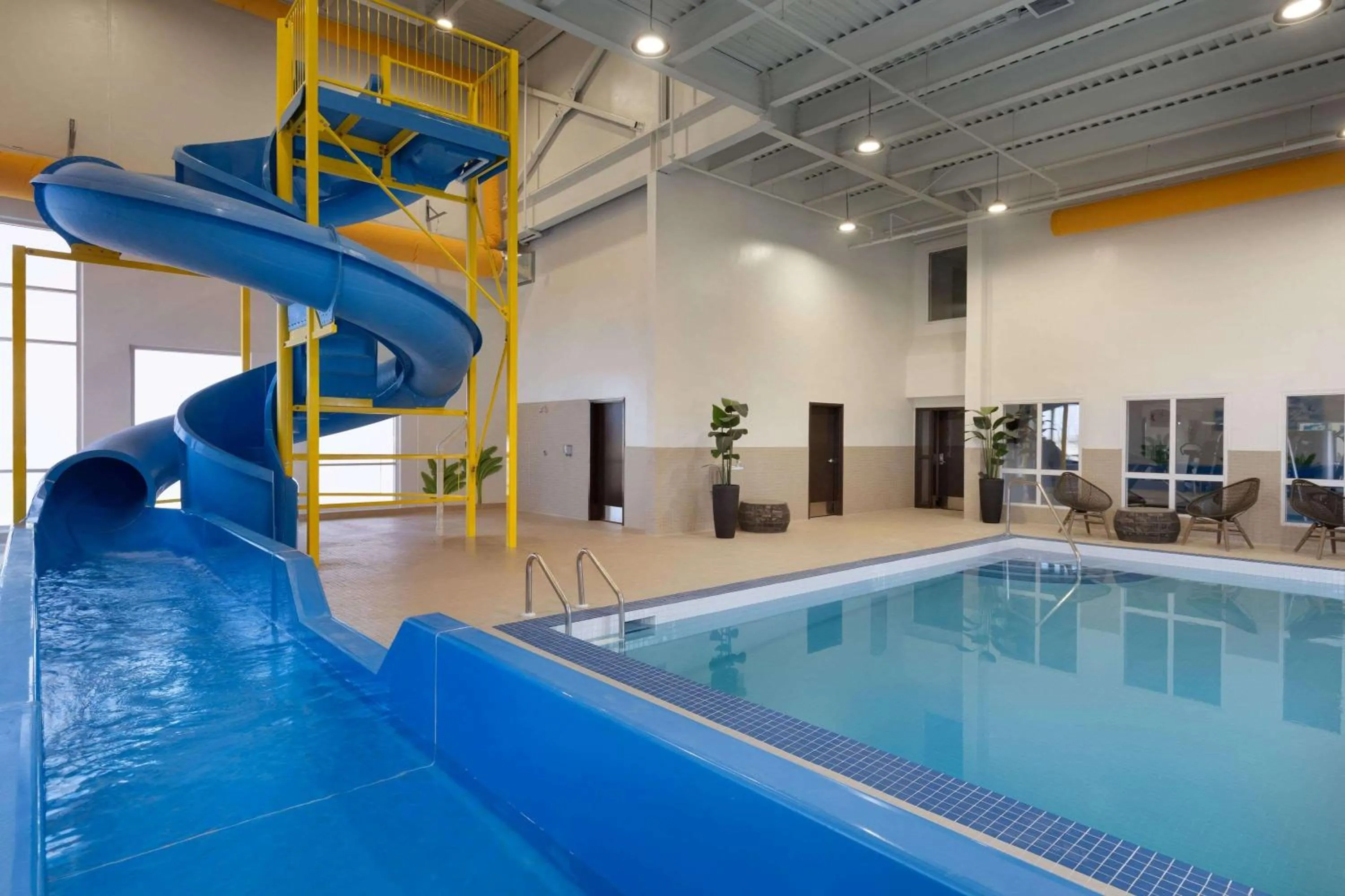 Aqua park in Microtel Inn & Suites by Wyndham Bonnyville