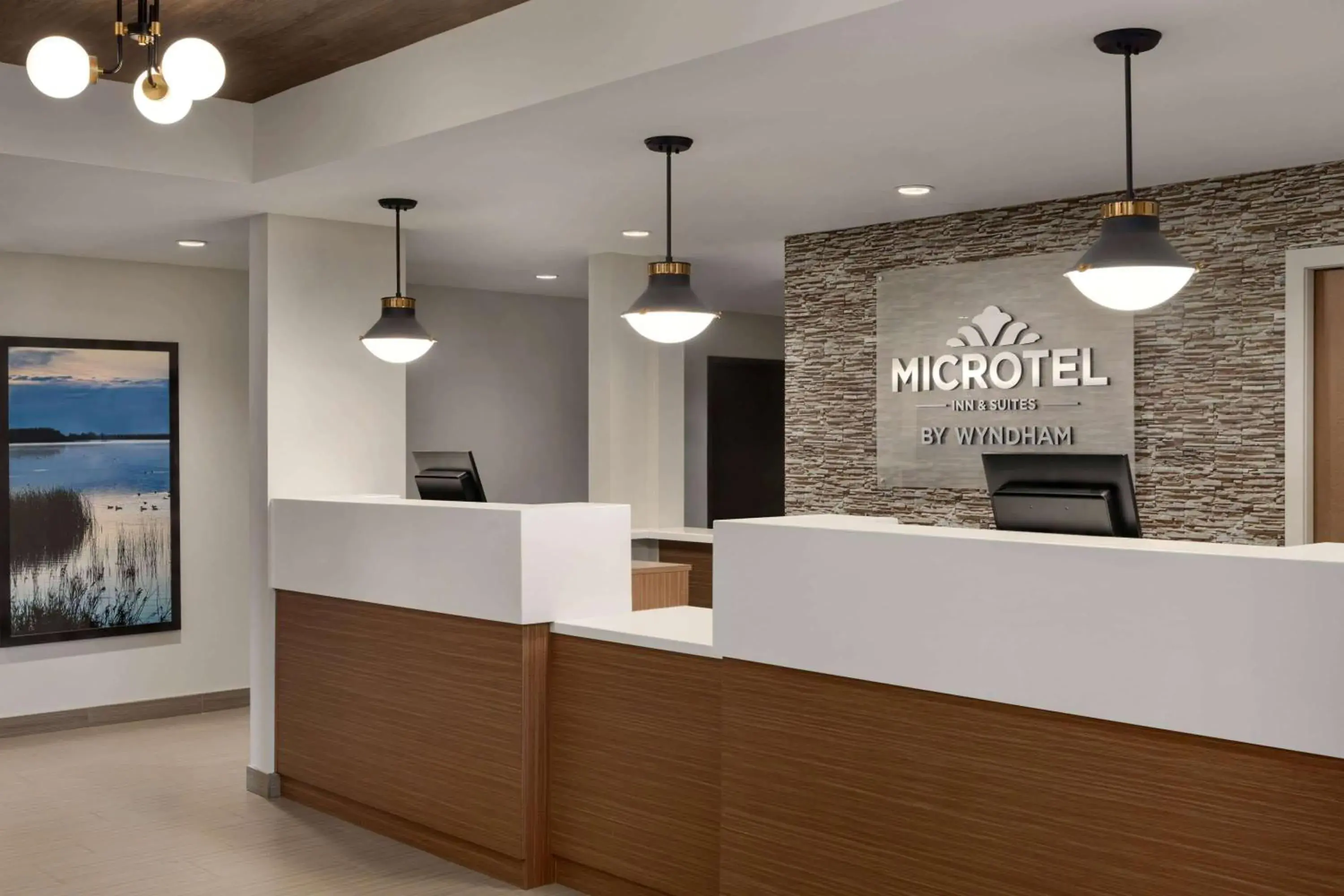Lobby or reception in Microtel Inn & Suites by Wyndham Bonnyville Lobby or reception in Microtel Inn & Suites by Wyndham Bonnyville