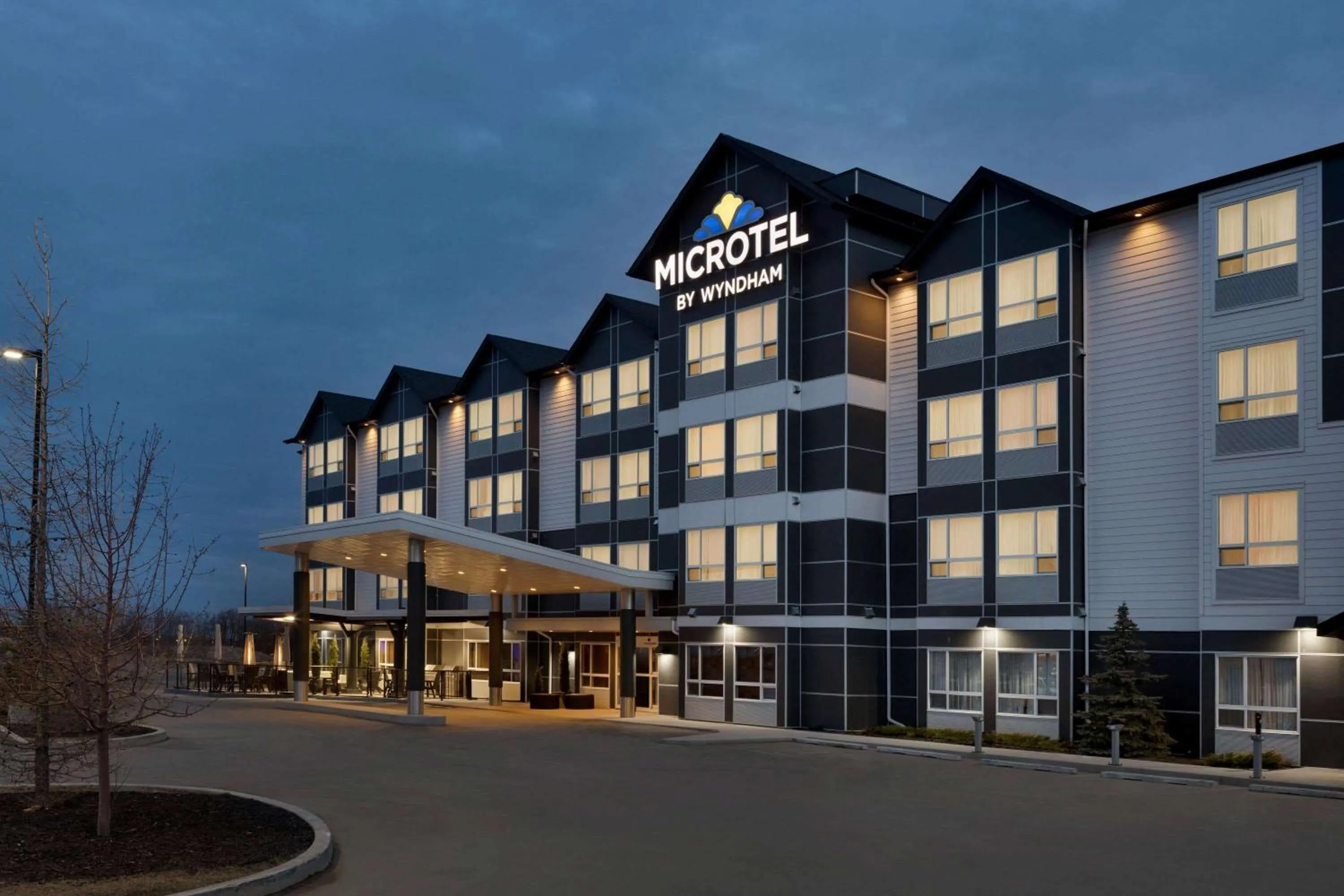 Property building in Microtel Inn & Suites by Wyndham Bonnyville