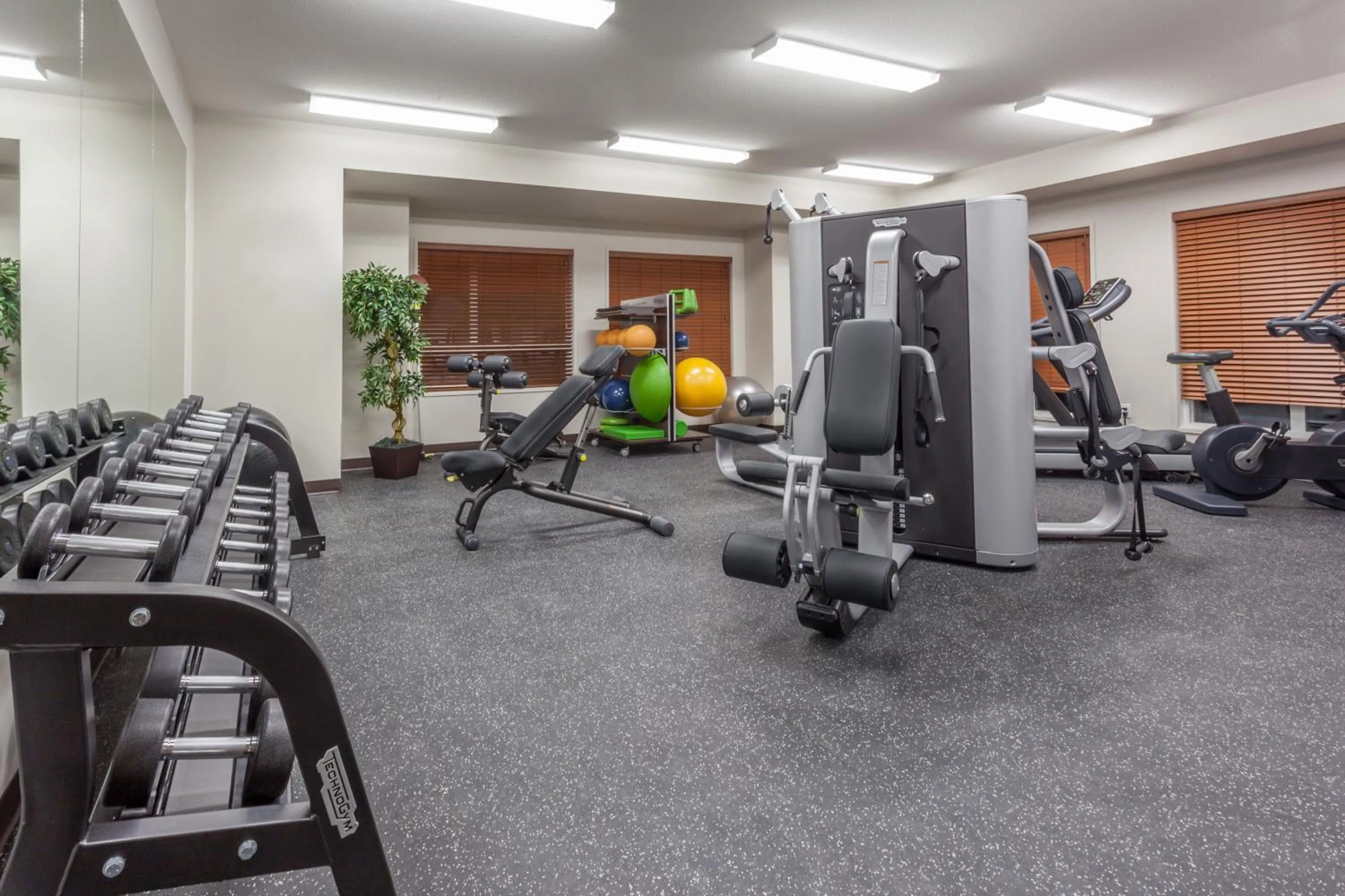 Fitness centre/facilities in Microtel Inn & Suites by Wyndham Bonnyville