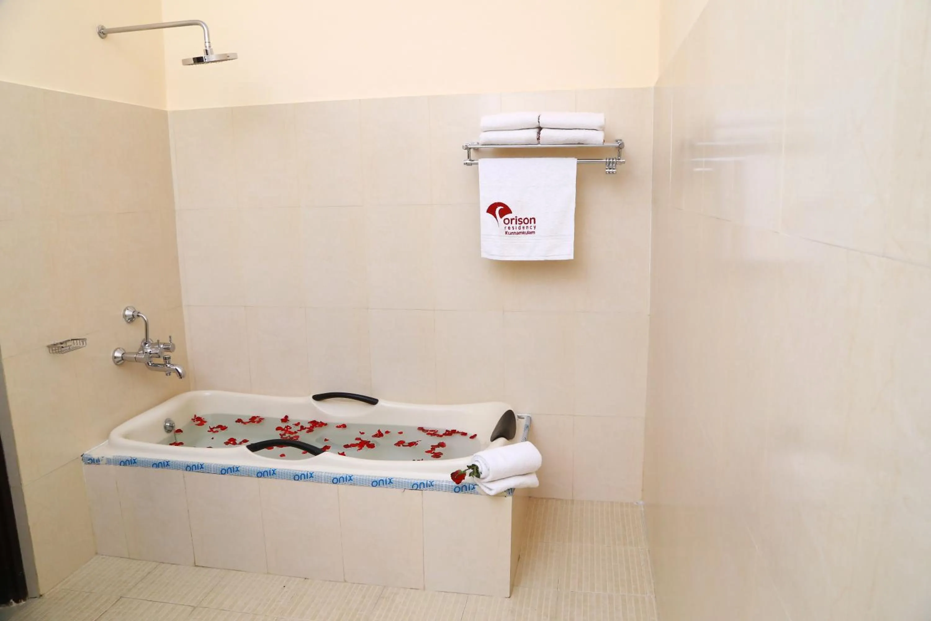 Bathroom in Orison Residency Hotel