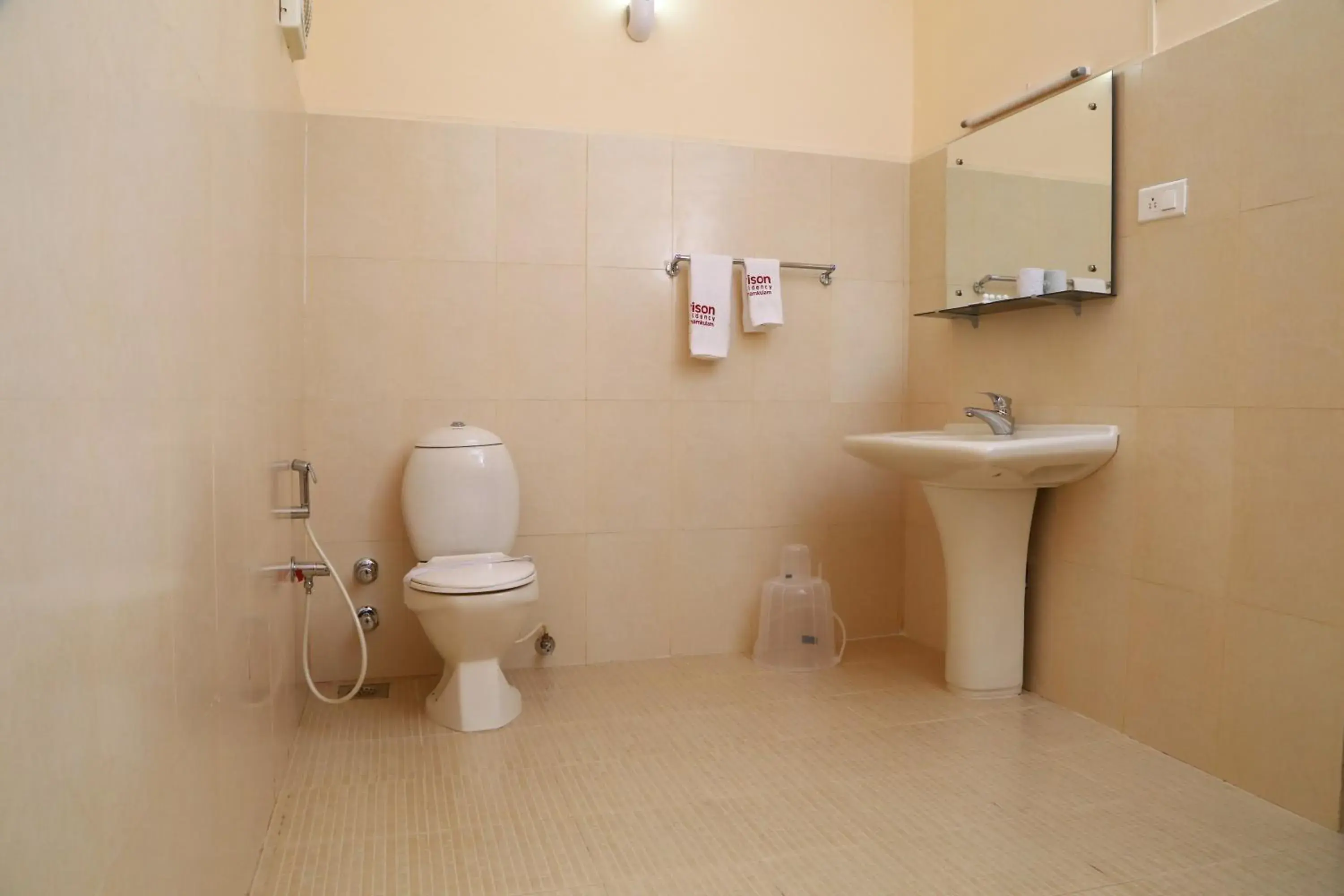 Bathroom in Orison Residency Hotel Bathroom in Orison Residency Hotel