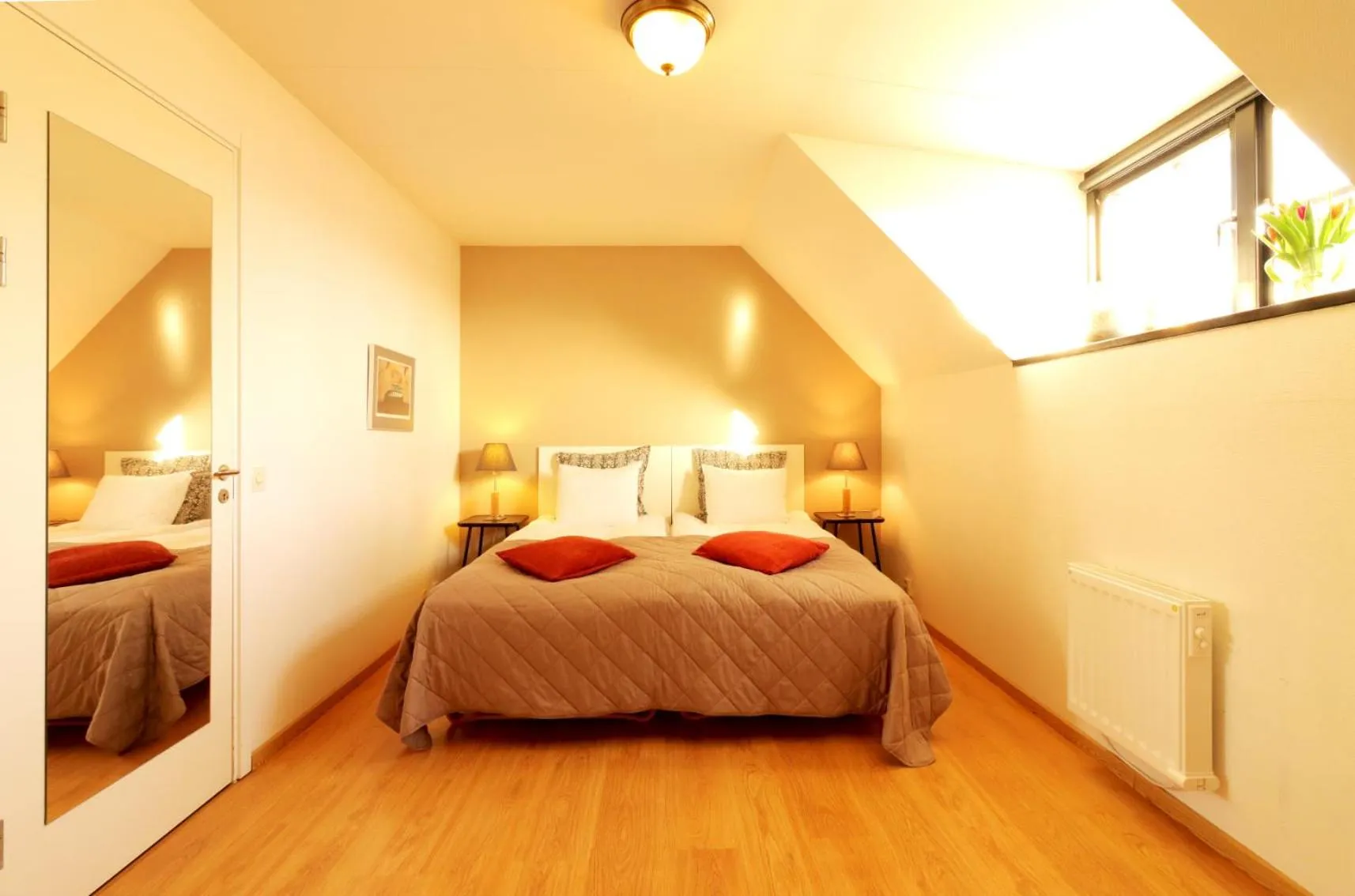 Bedroom, Bed in Smygehus Havsbad