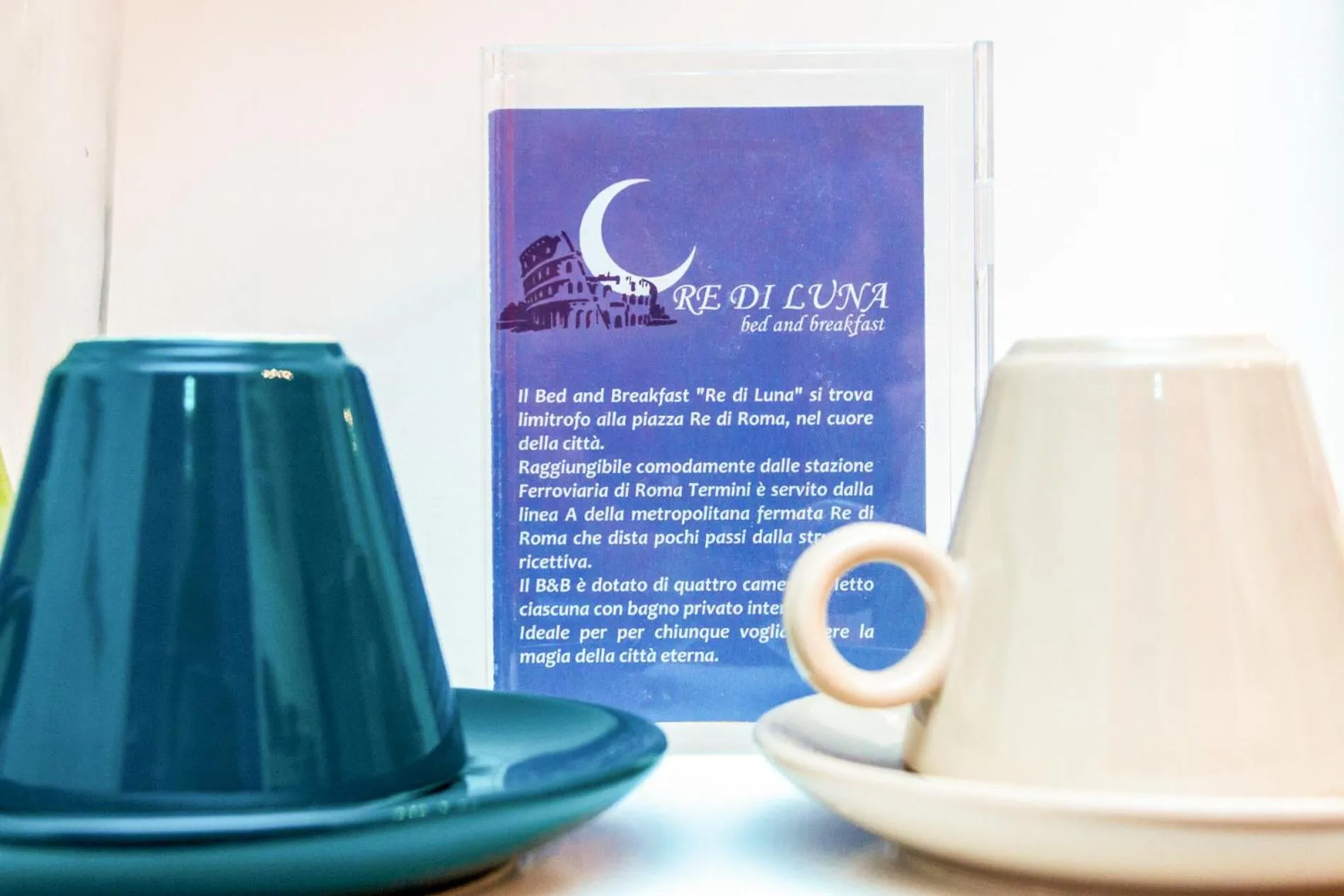 Decorative detail in Re di Luna B&B