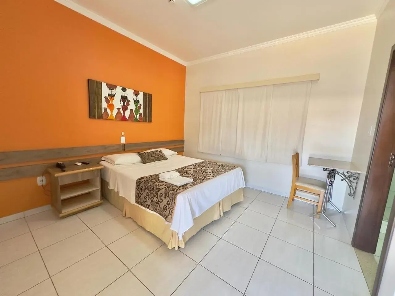 Bed in Hotel Pousada Real Bed in Hotel Pousada Real