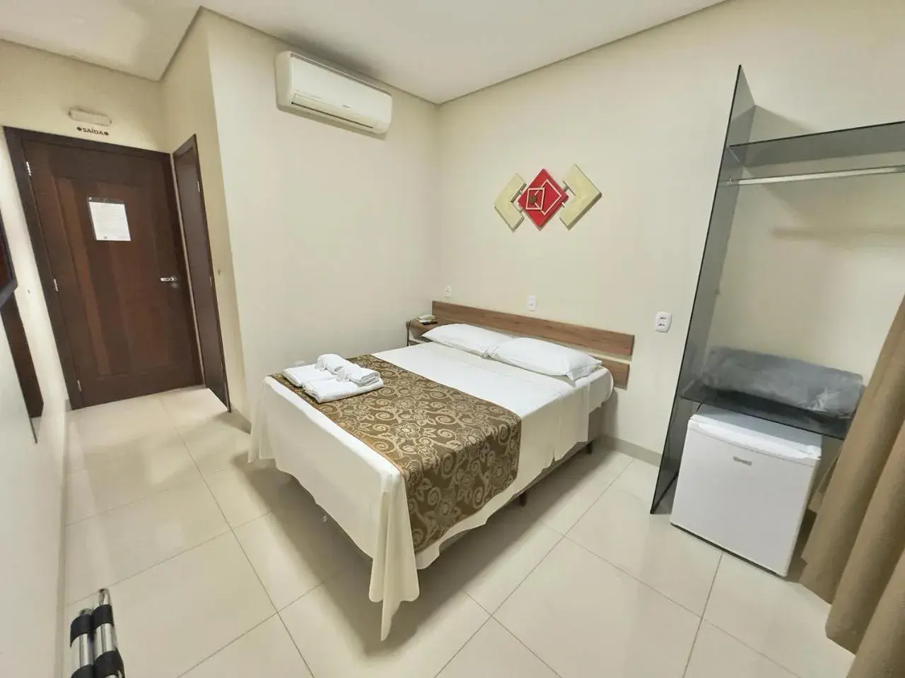 Bed in Hotel Pousada Real Bed in Hotel Pousada Real