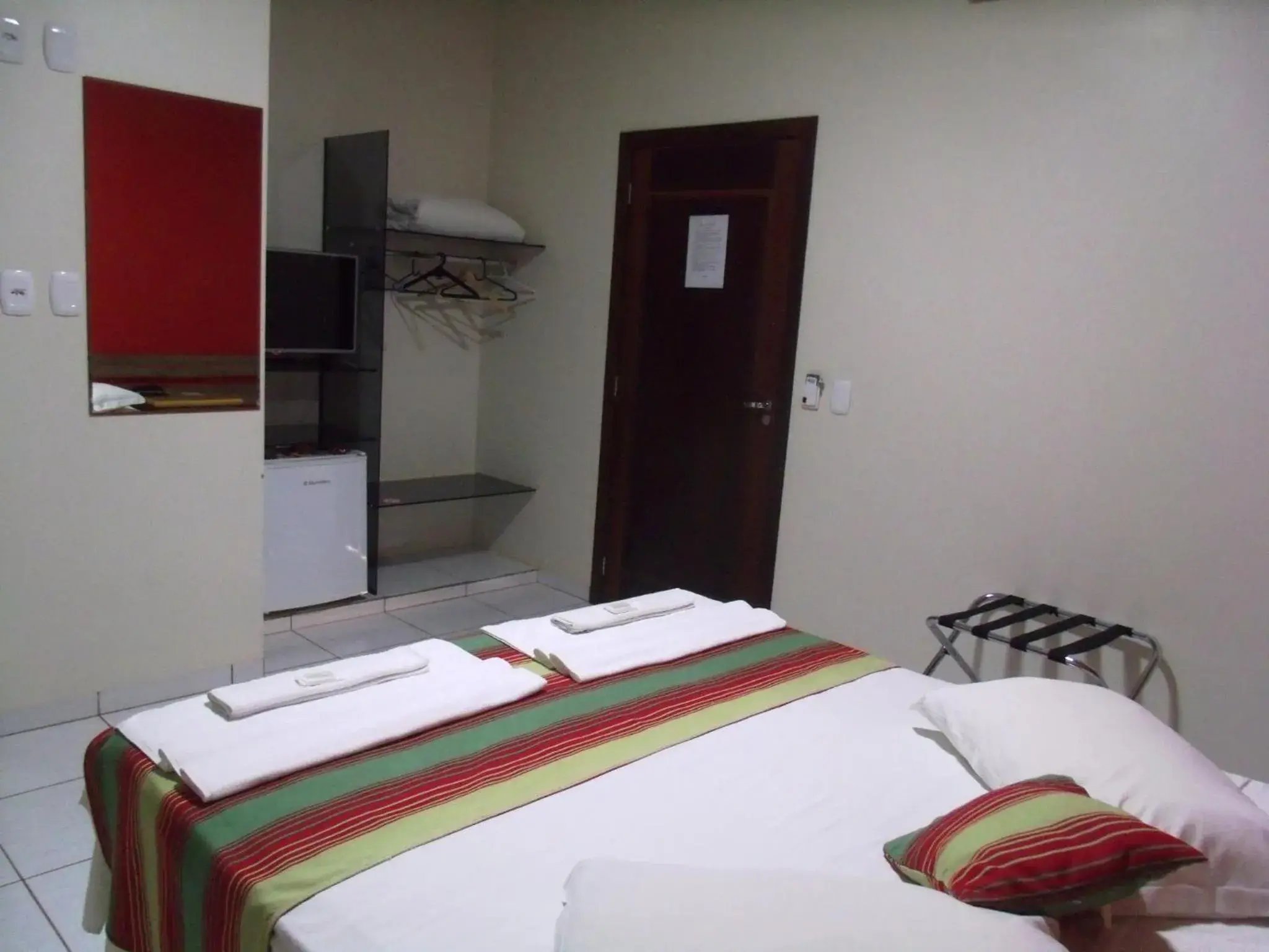 Bed in Hotel Pousada Real Bed in Hotel Pousada Real