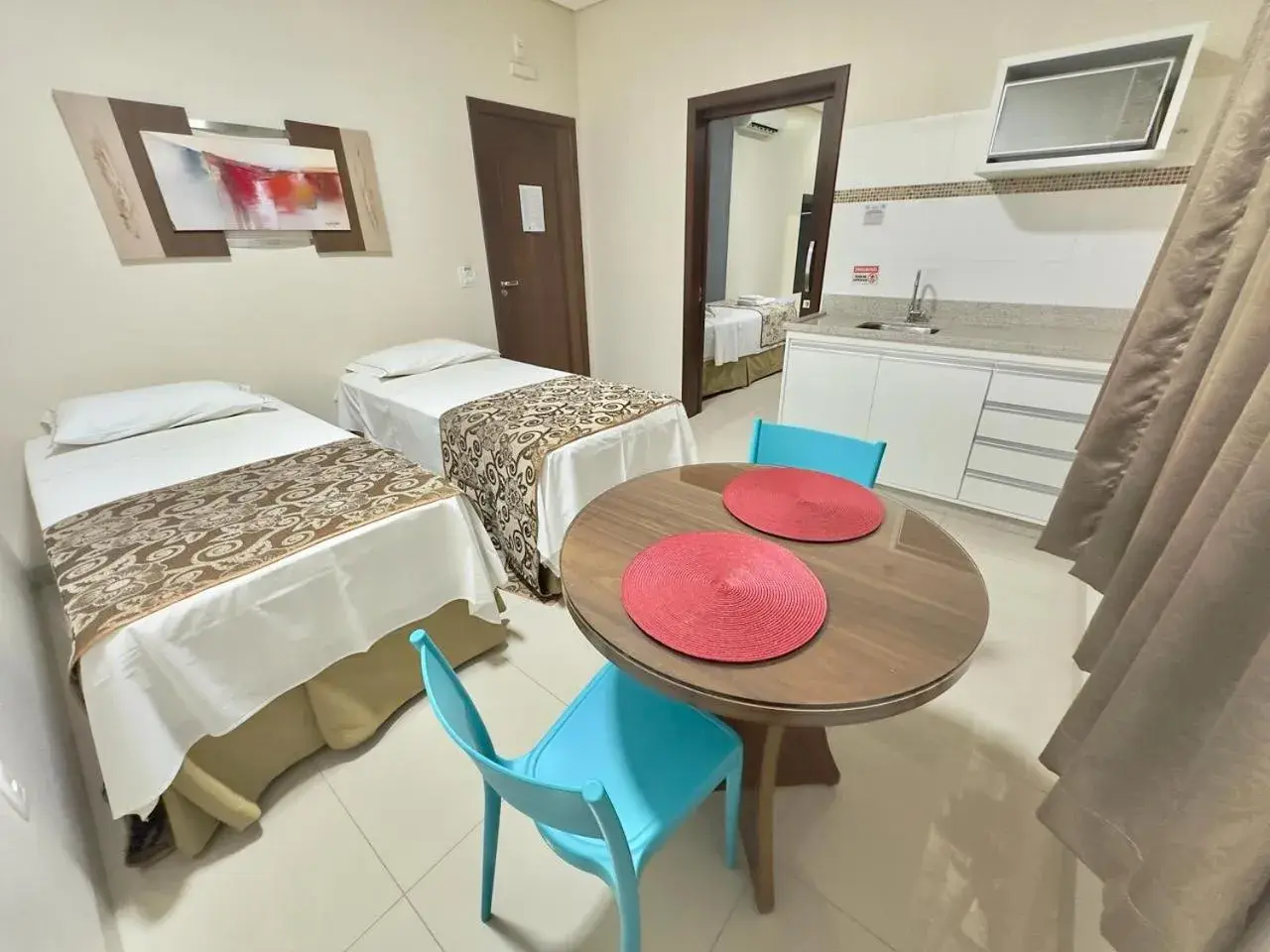 Bed in Hotel Pousada Real Bed in Hotel Pousada Real