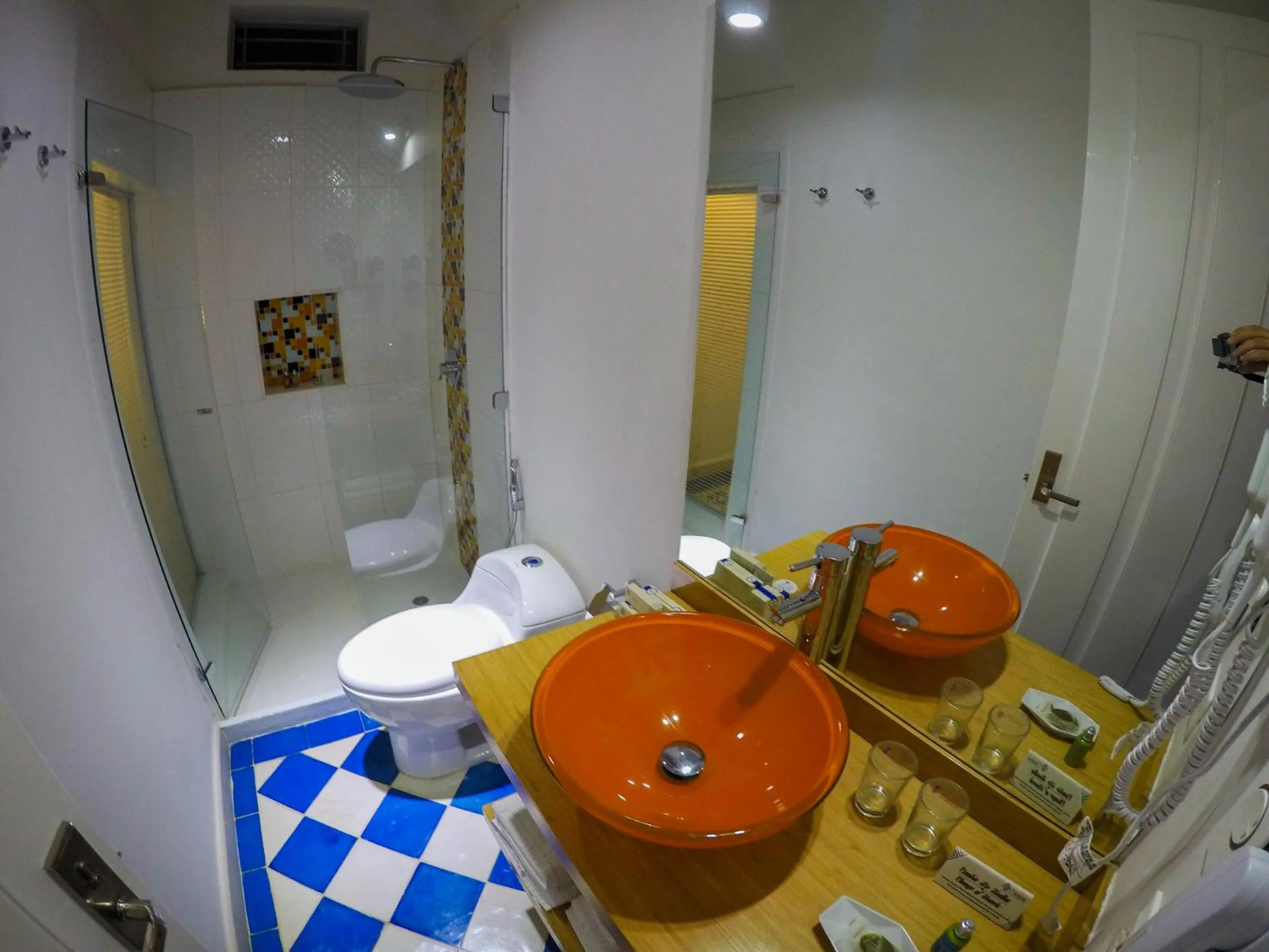 Shower in Placita Vieja Hotel Boutique Spa
