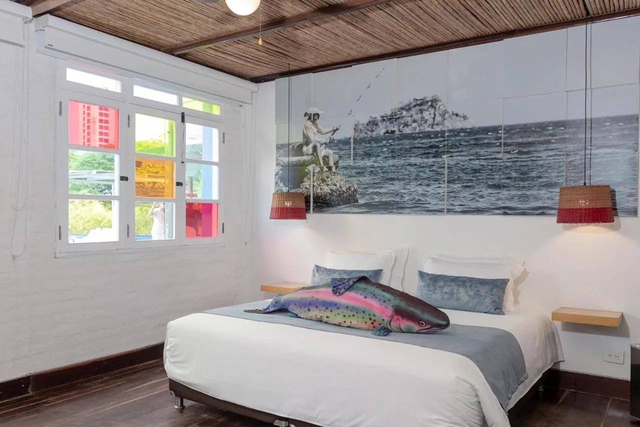 Bed in Placita Vieja Hotel Boutique Spa