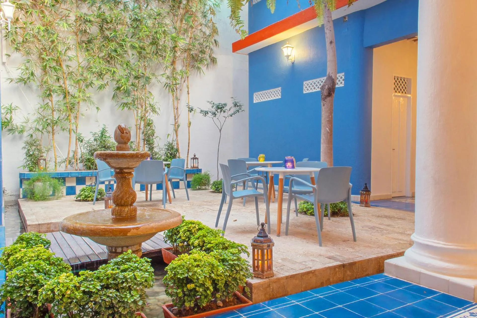 Patio in Placita Vieja Hotel Boutique Spa