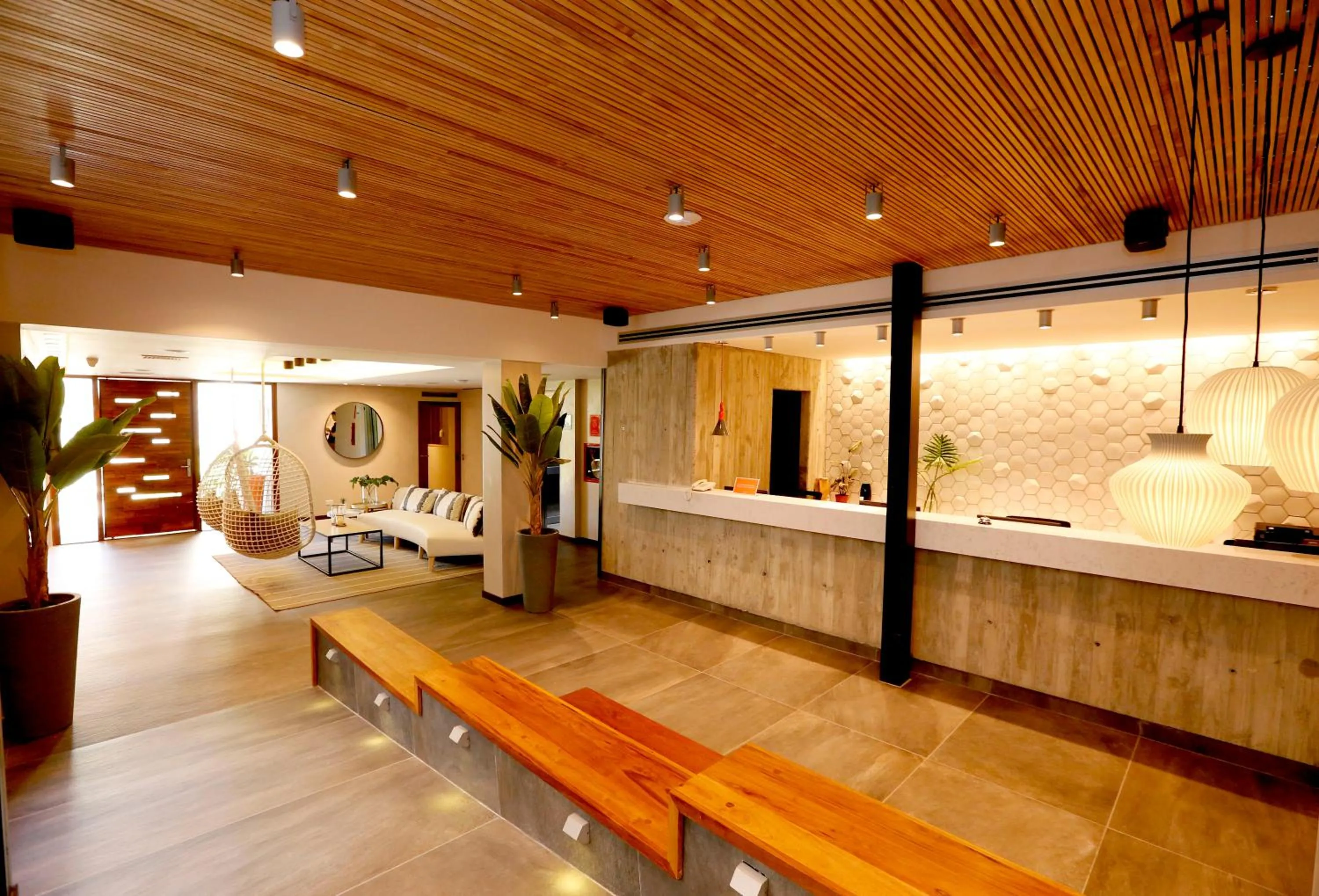 Lobby or reception in Almarena Apart & Hotel Boutique