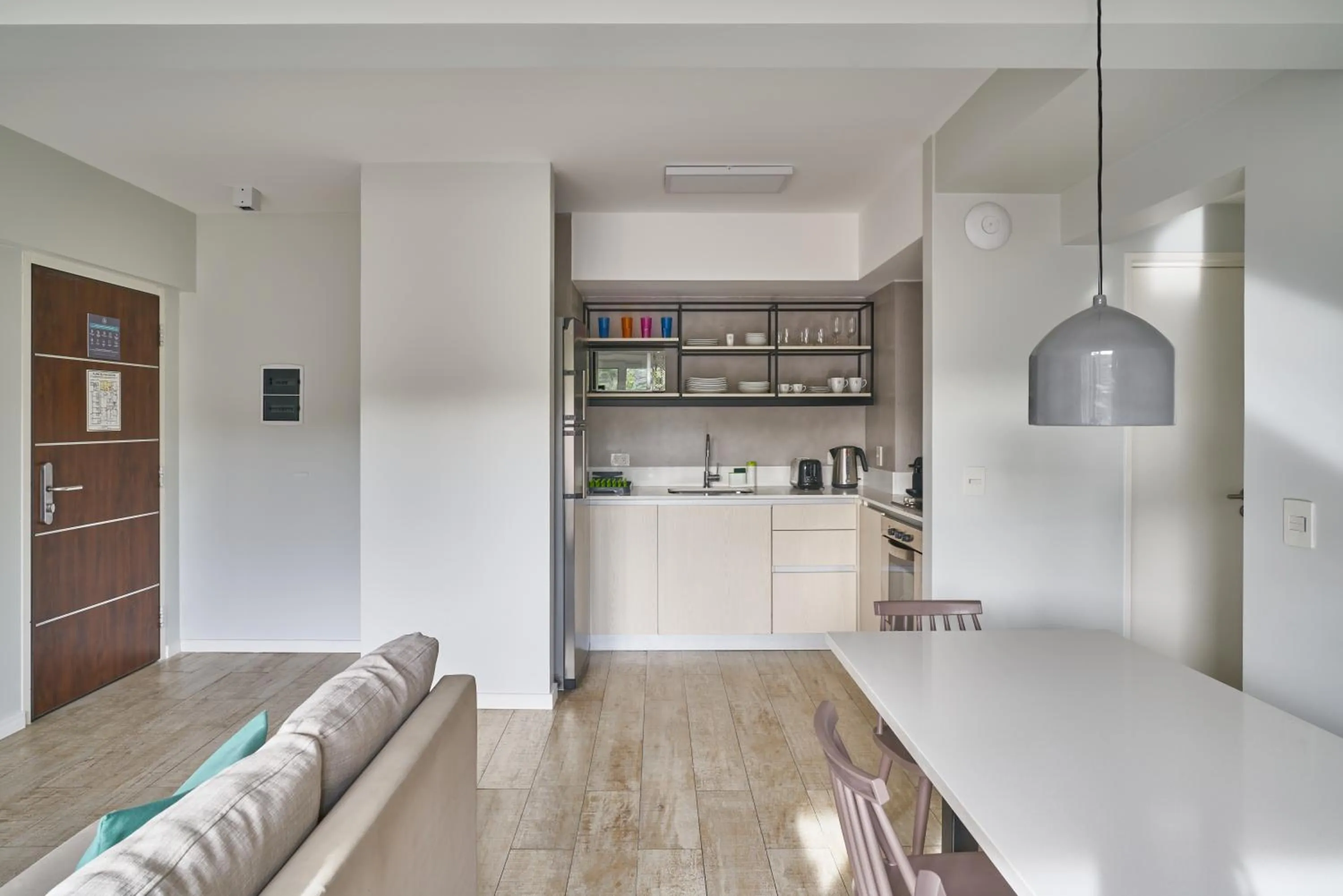 Kitchen or kitchenette in Almarena Apart & Hotel Boutique