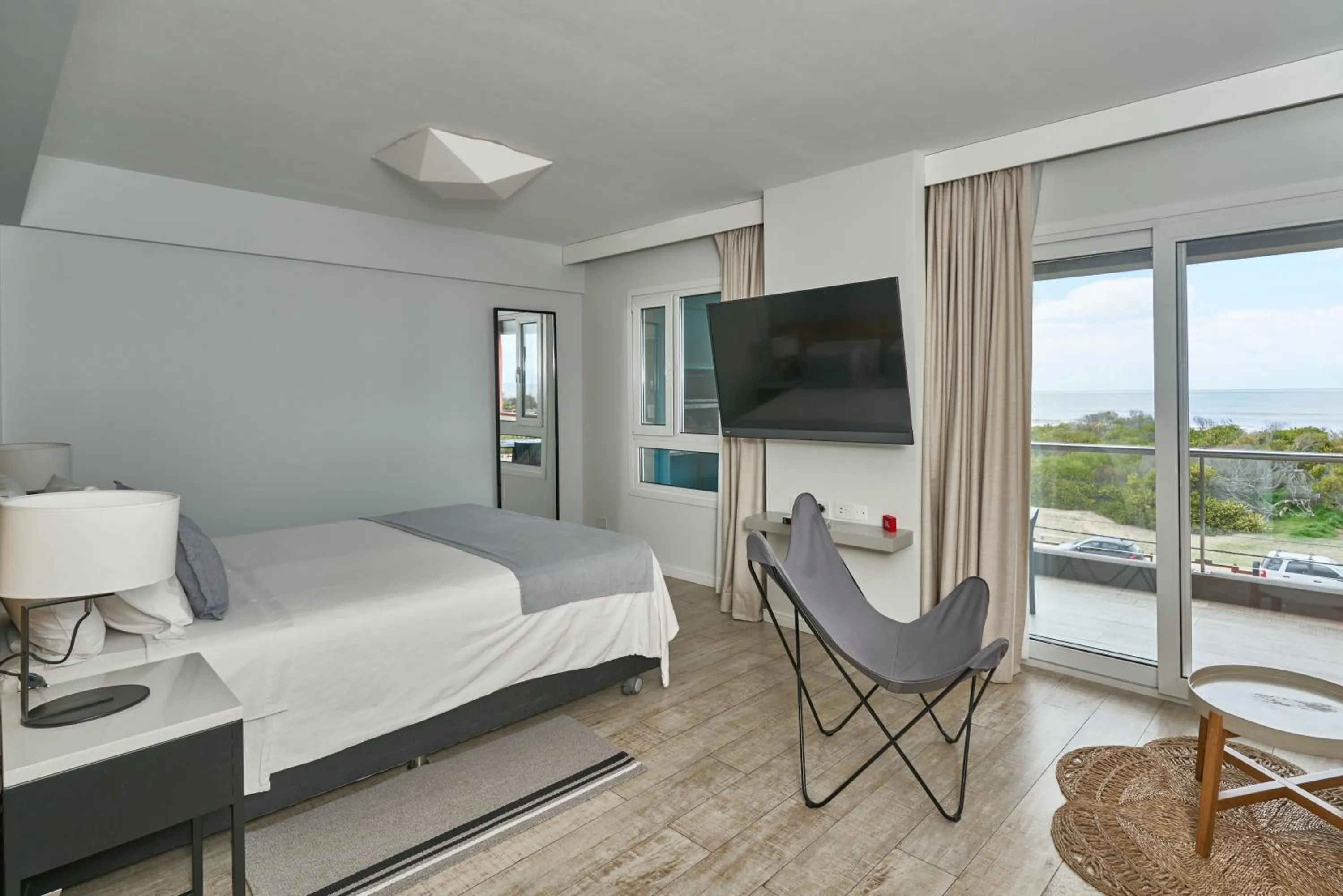 Balcony/Terrace, Bed in Almarena Apart & Hotel Boutique