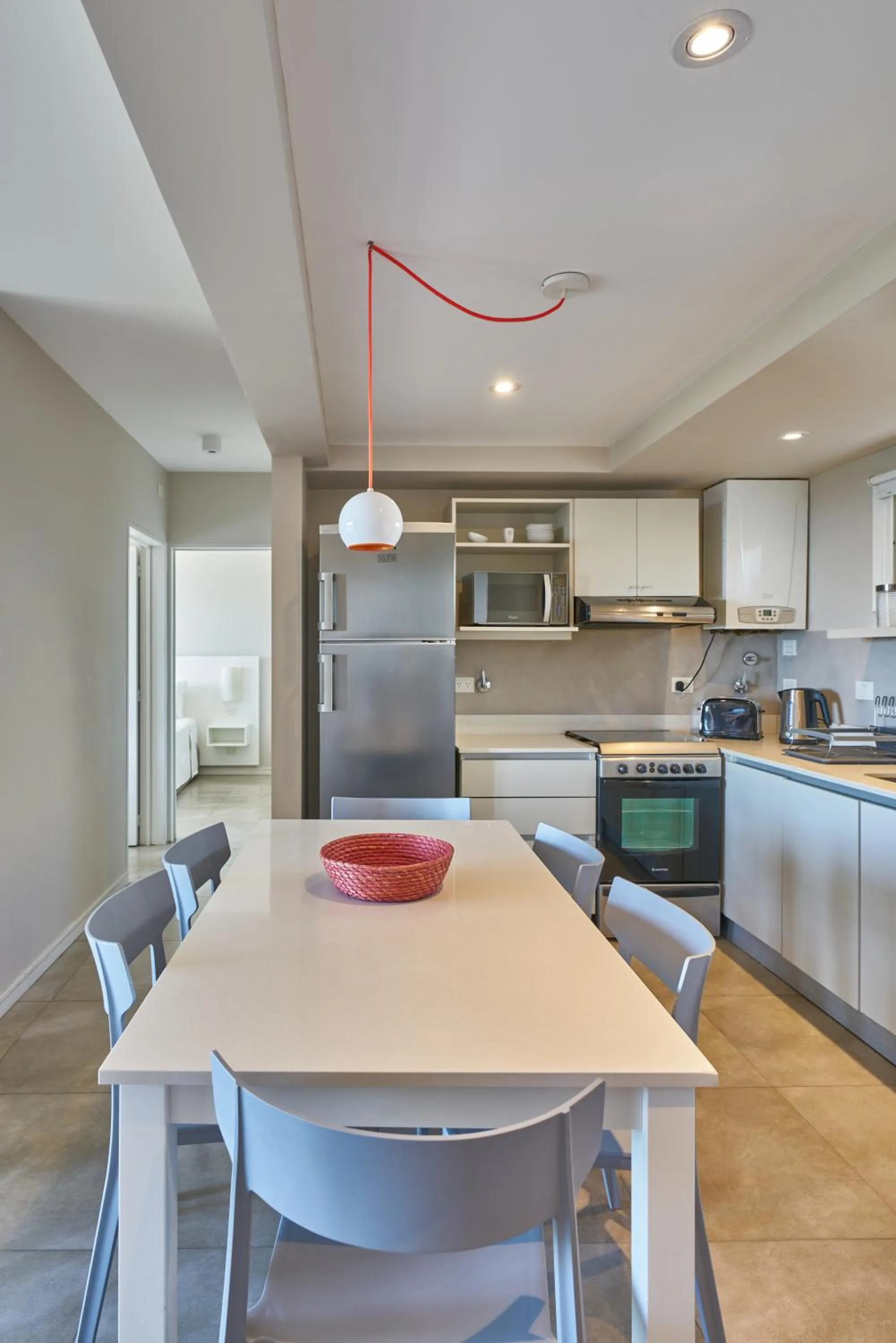 Kitchen or kitchenette in Almarena Apart & Hotel Boutique