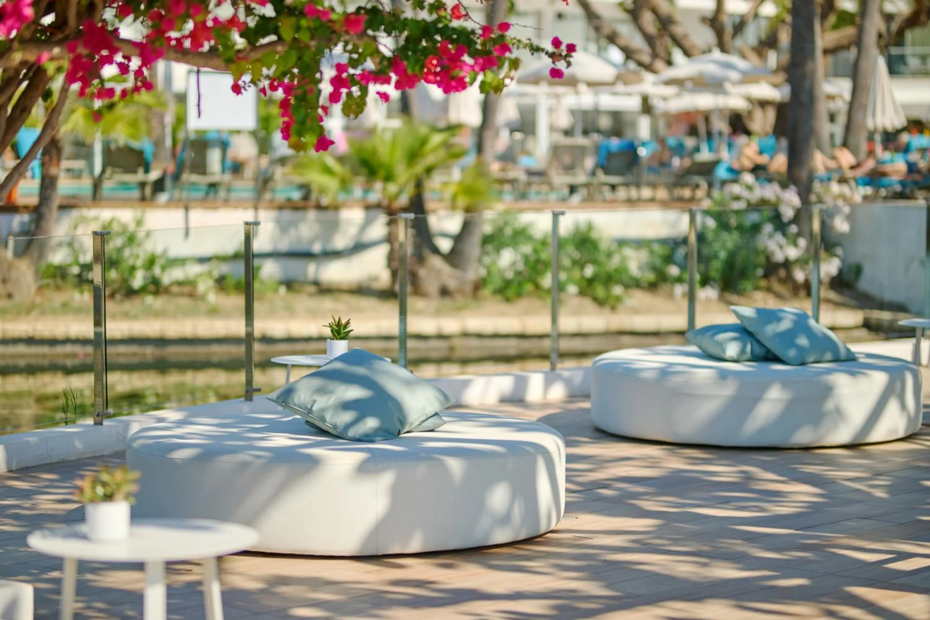 Seating area in Alua Boccaccio