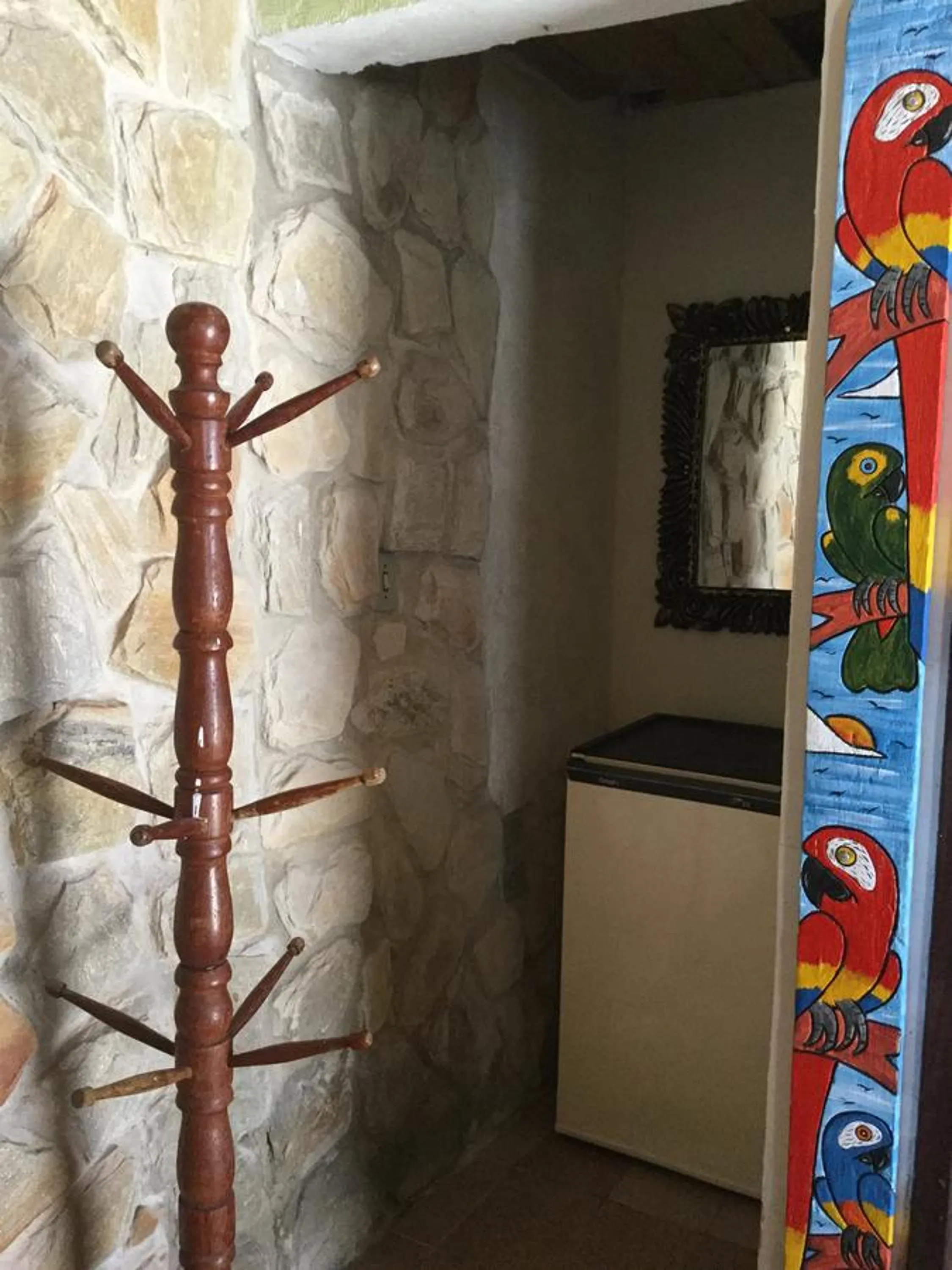 Decorative detail in Pousada Alquimia