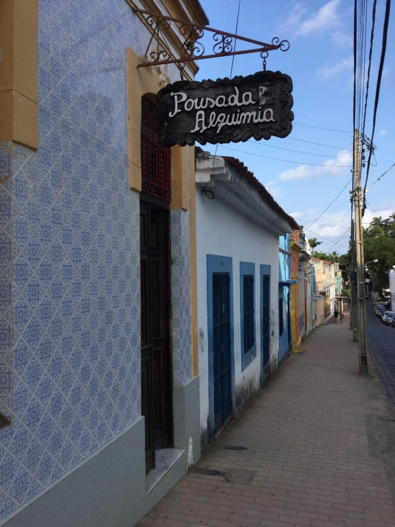 Property building in Pousada Alquimia