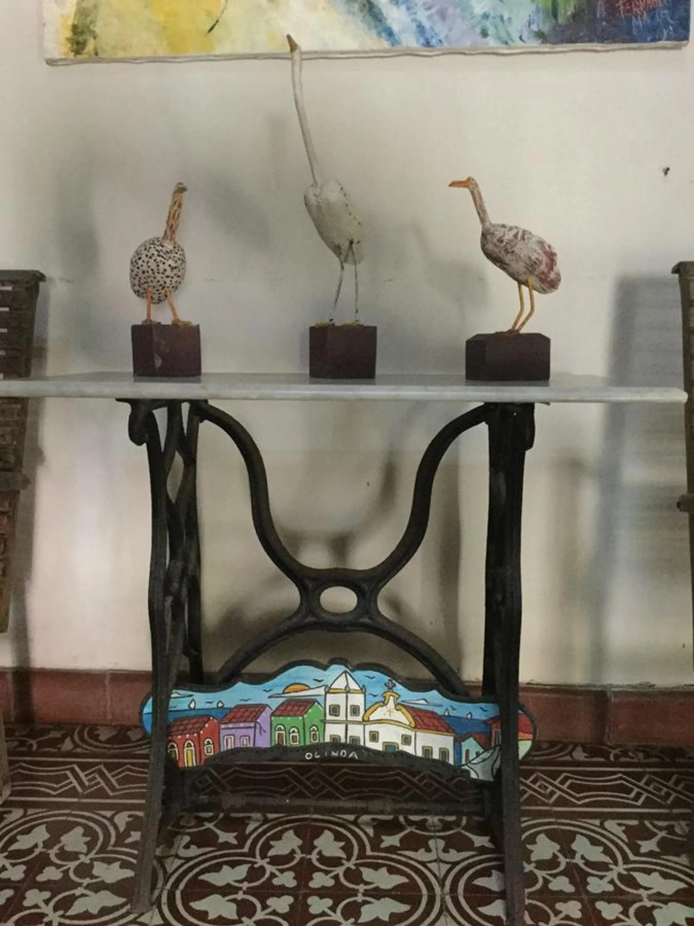 Decorative detail in Pousada Alquimia