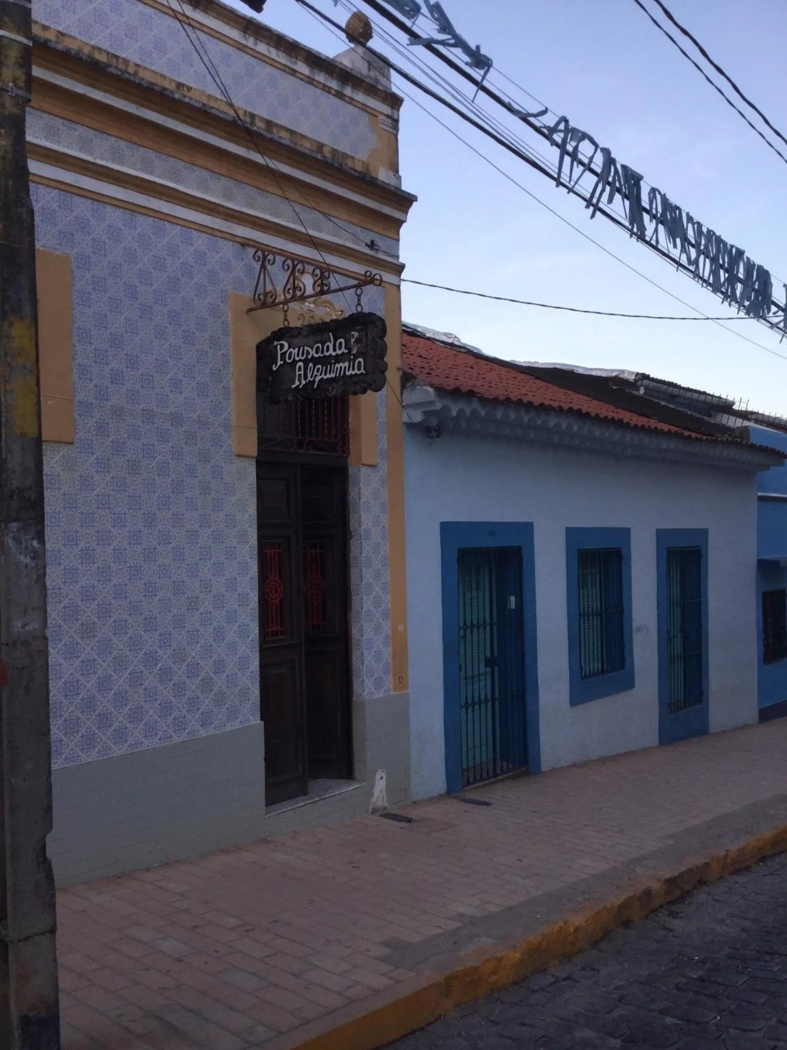 Facade/entrance in Pousada Alquimia
