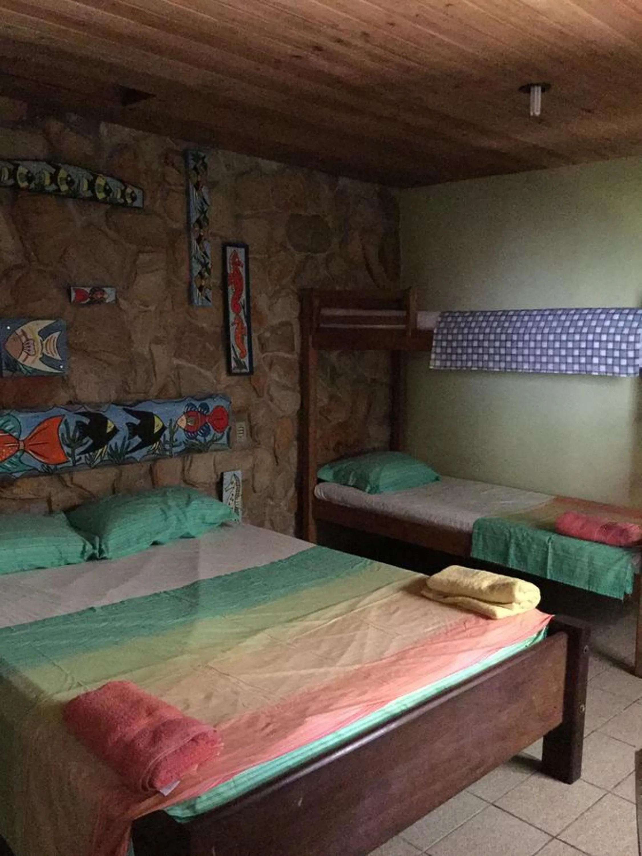 Photo of the whole room, Bed in Pousada Alquimia