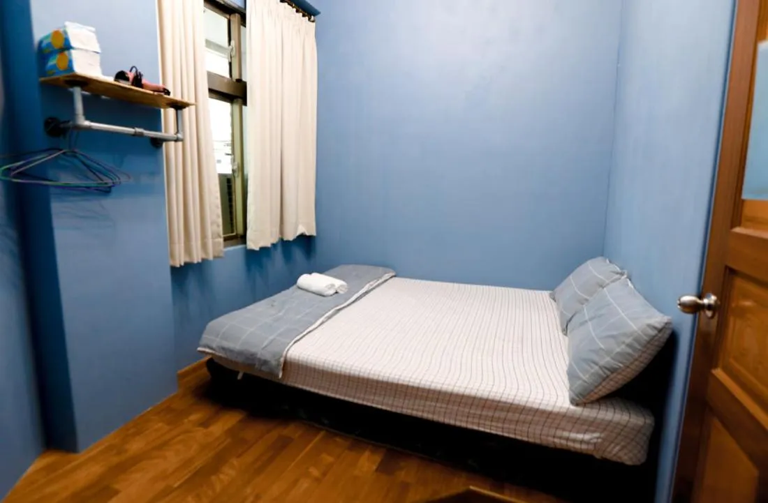 Bed in Green Island Ocean Rhythem dive B&B 綠島海韻民宿