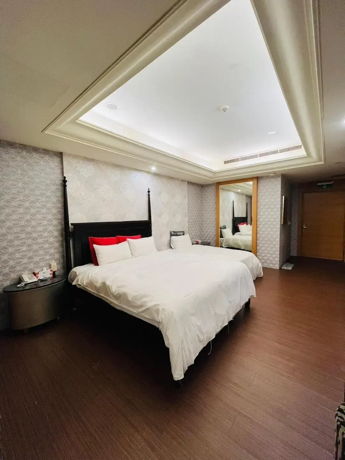 Bed in Walker Motel Bed in Walker Motel