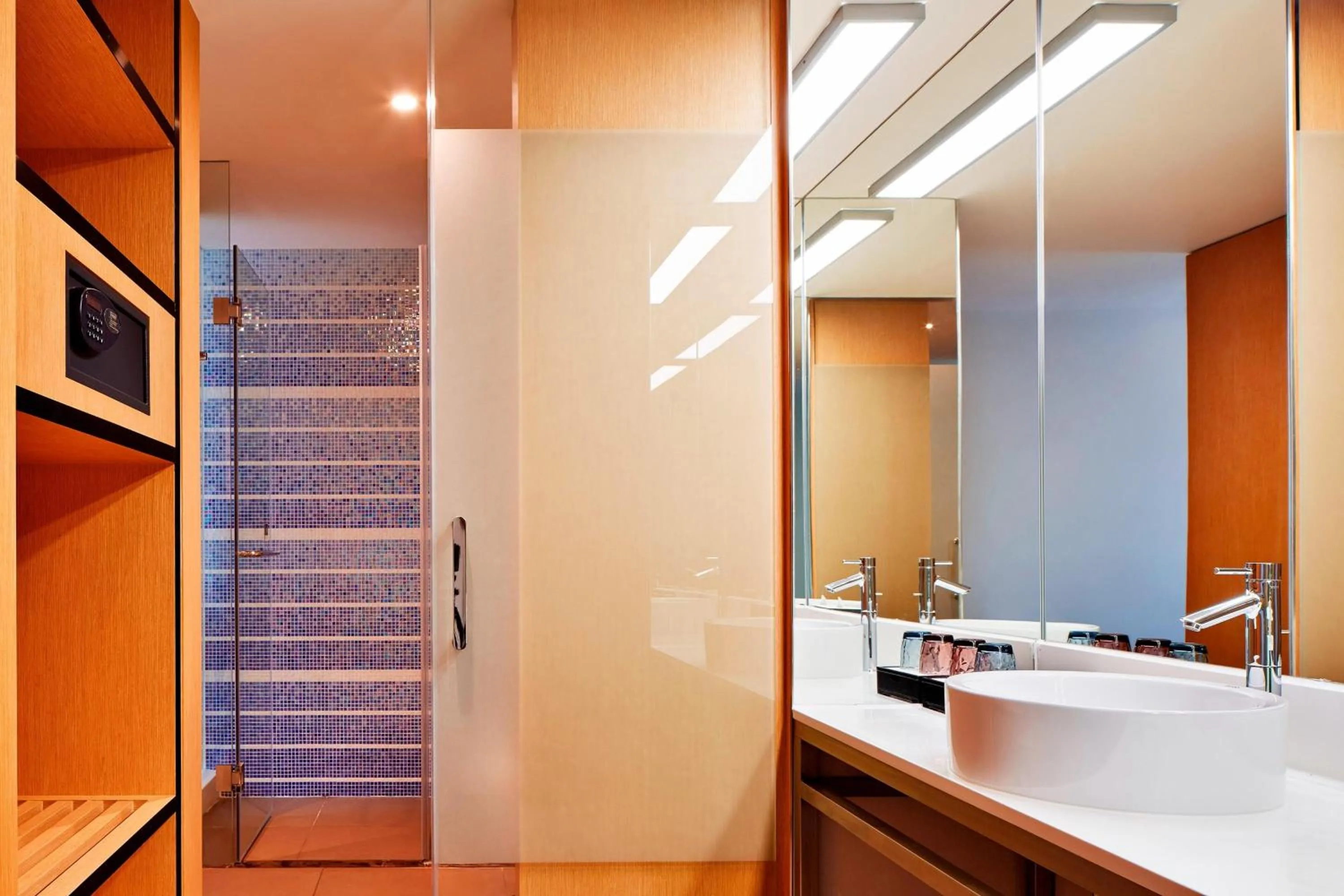 Bathroom in Aloft Dynamic Town