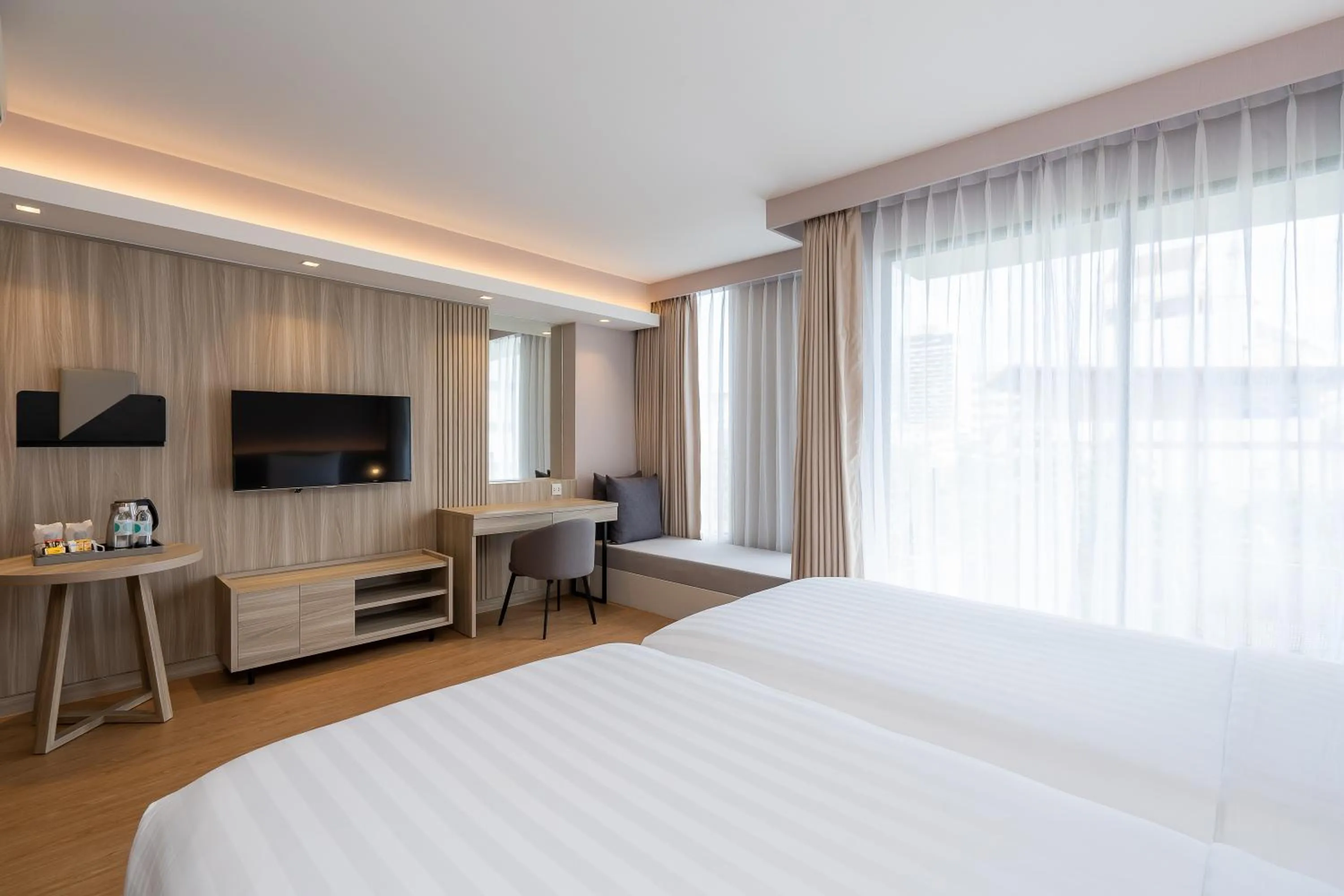 Bed in Aster Hotel and Residence by At Mind