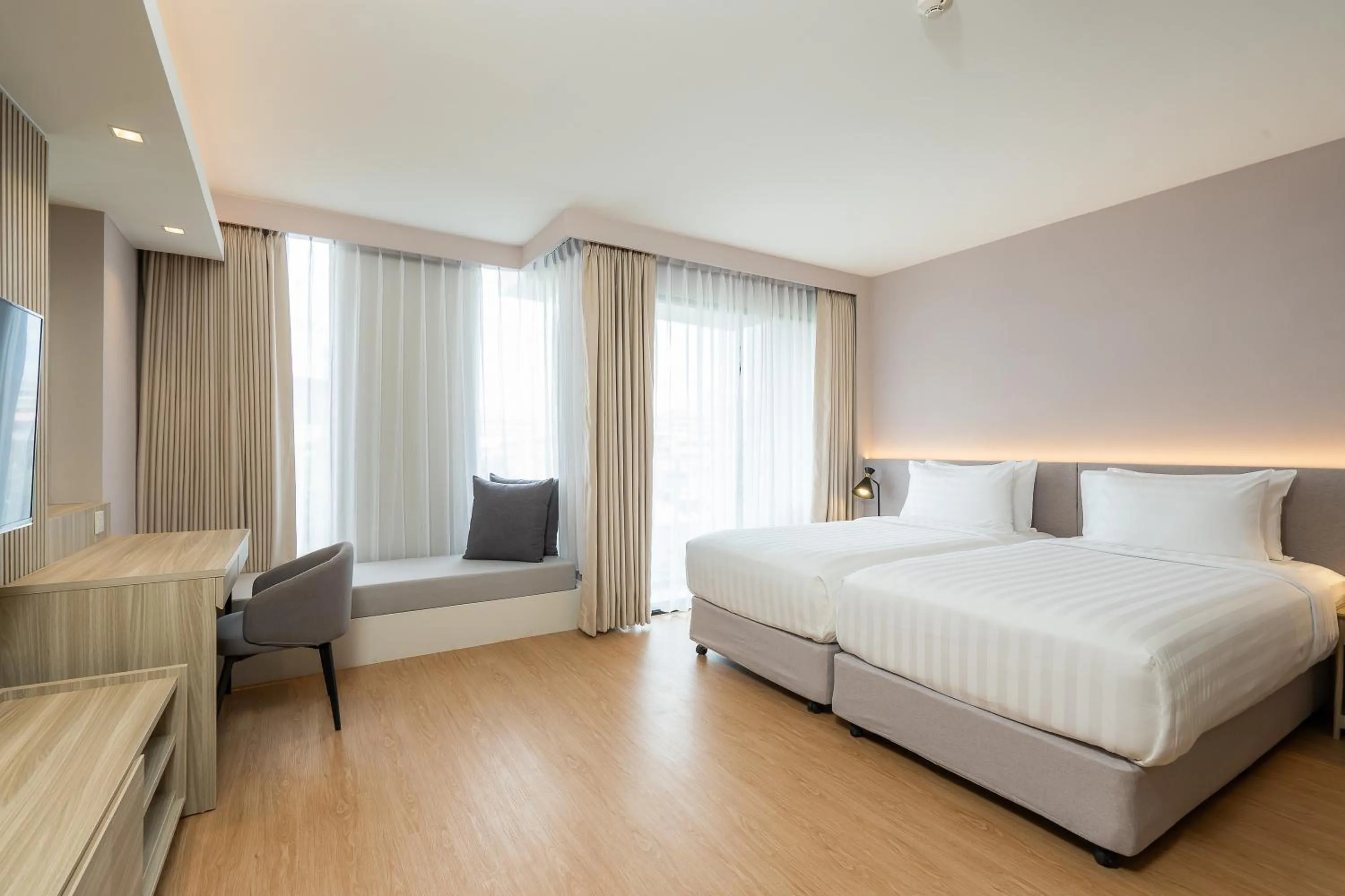 Bed in Aster Hotel and Residence by At Mind