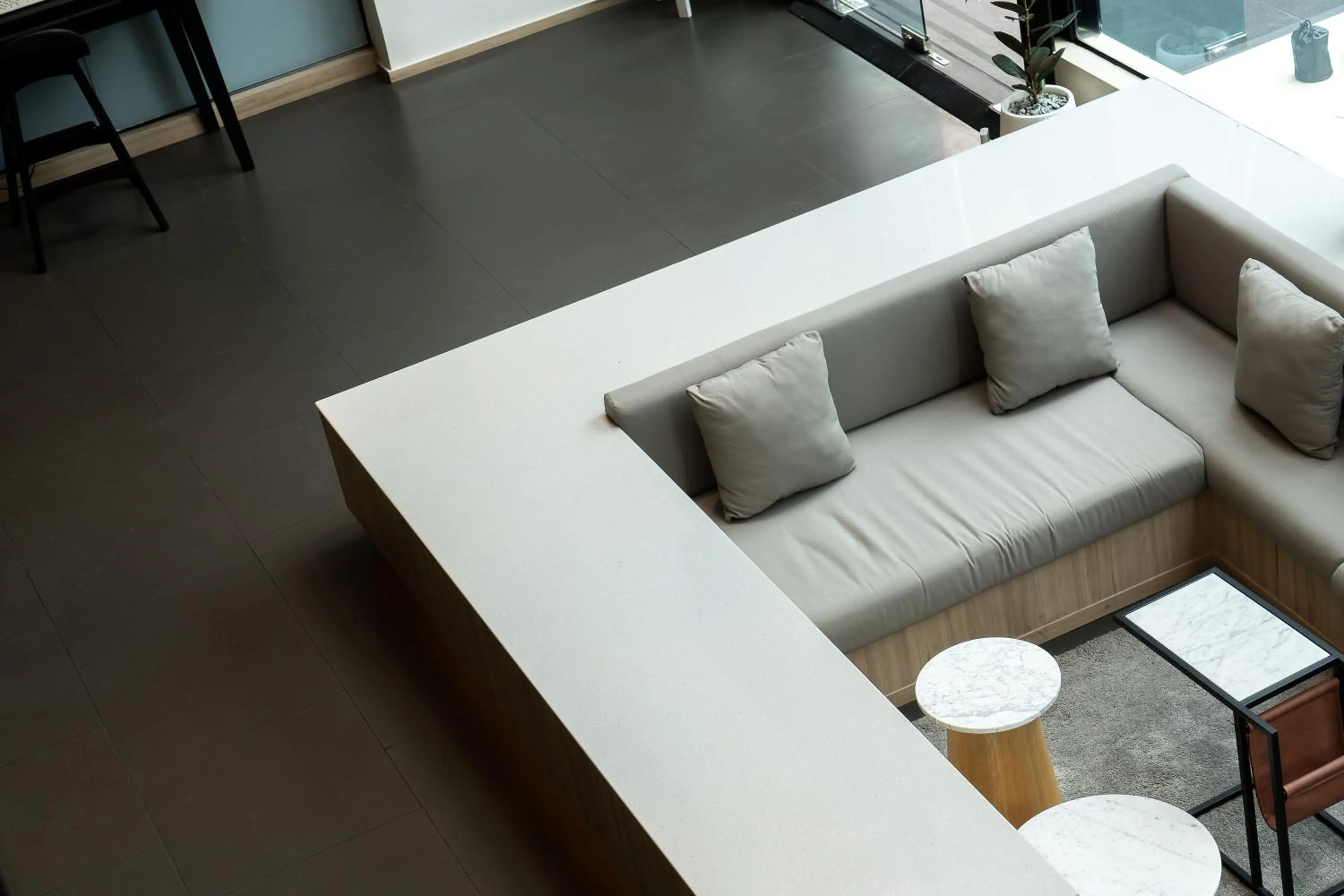 Lobby or reception in Aster Hotel and Residence by At Mind