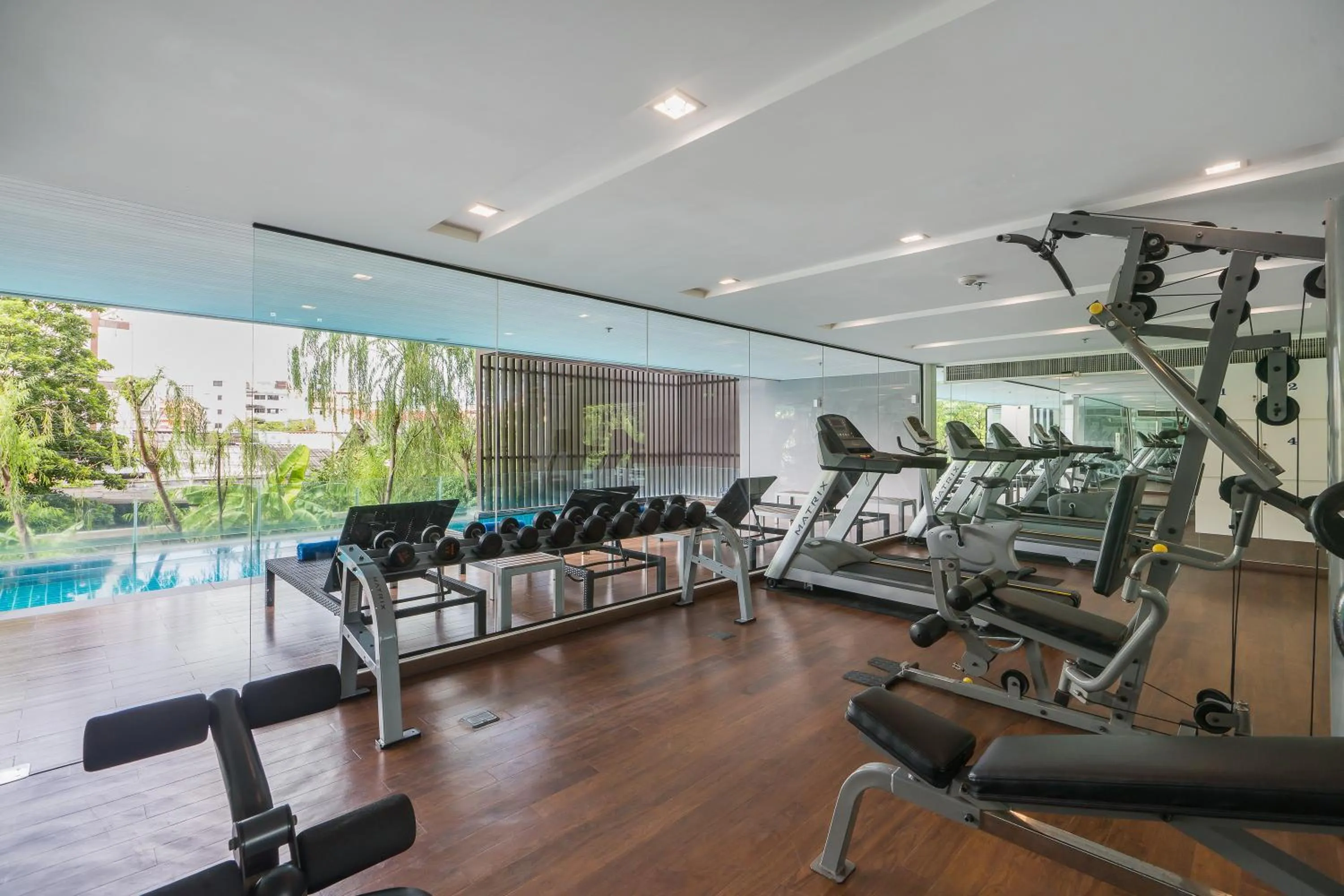 Fitness centre/facilities in Aster Hotel and Residence by At Mind