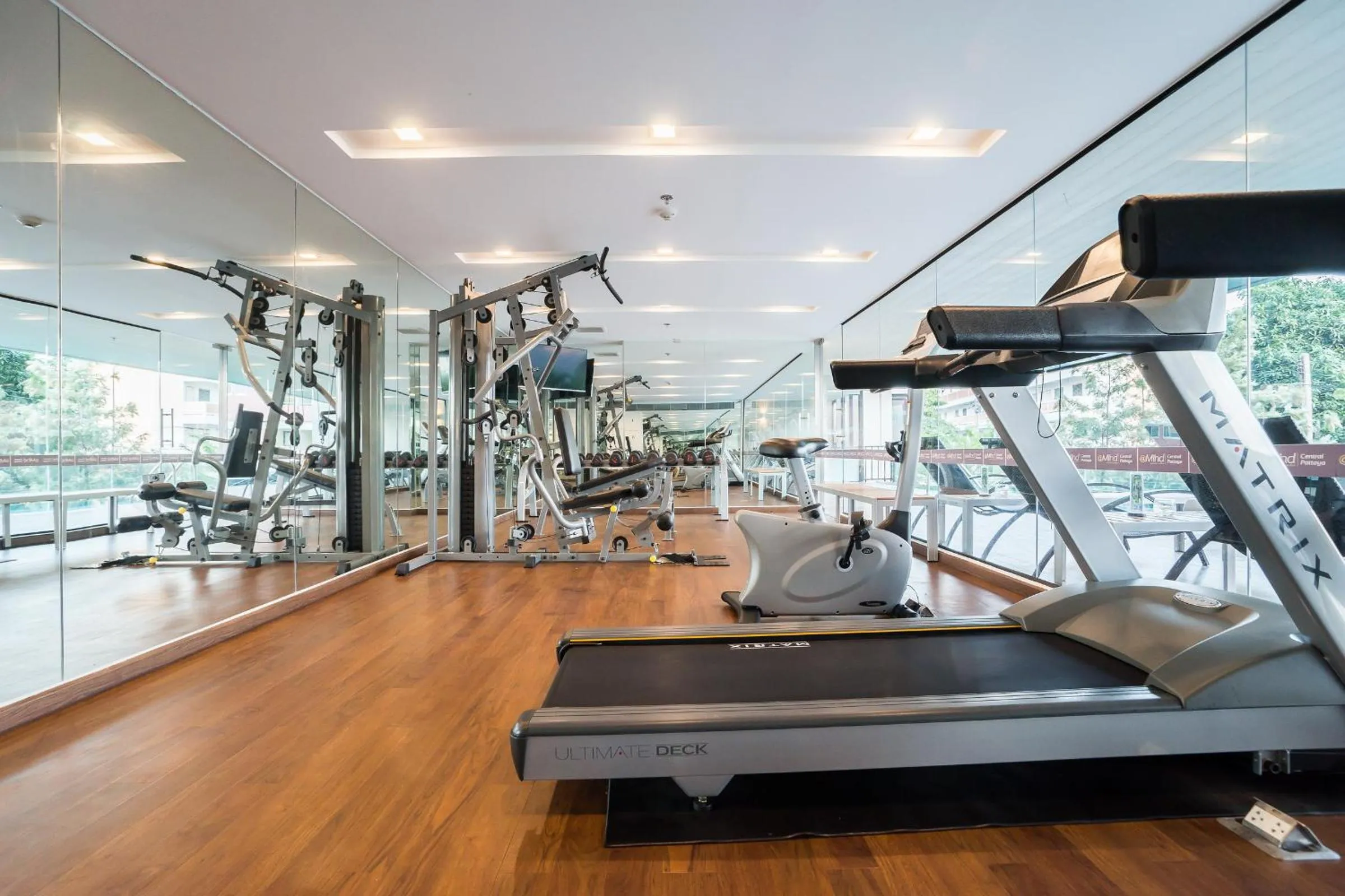 Fitness centre/facilities in Aster Hotel and Residence by At Mind