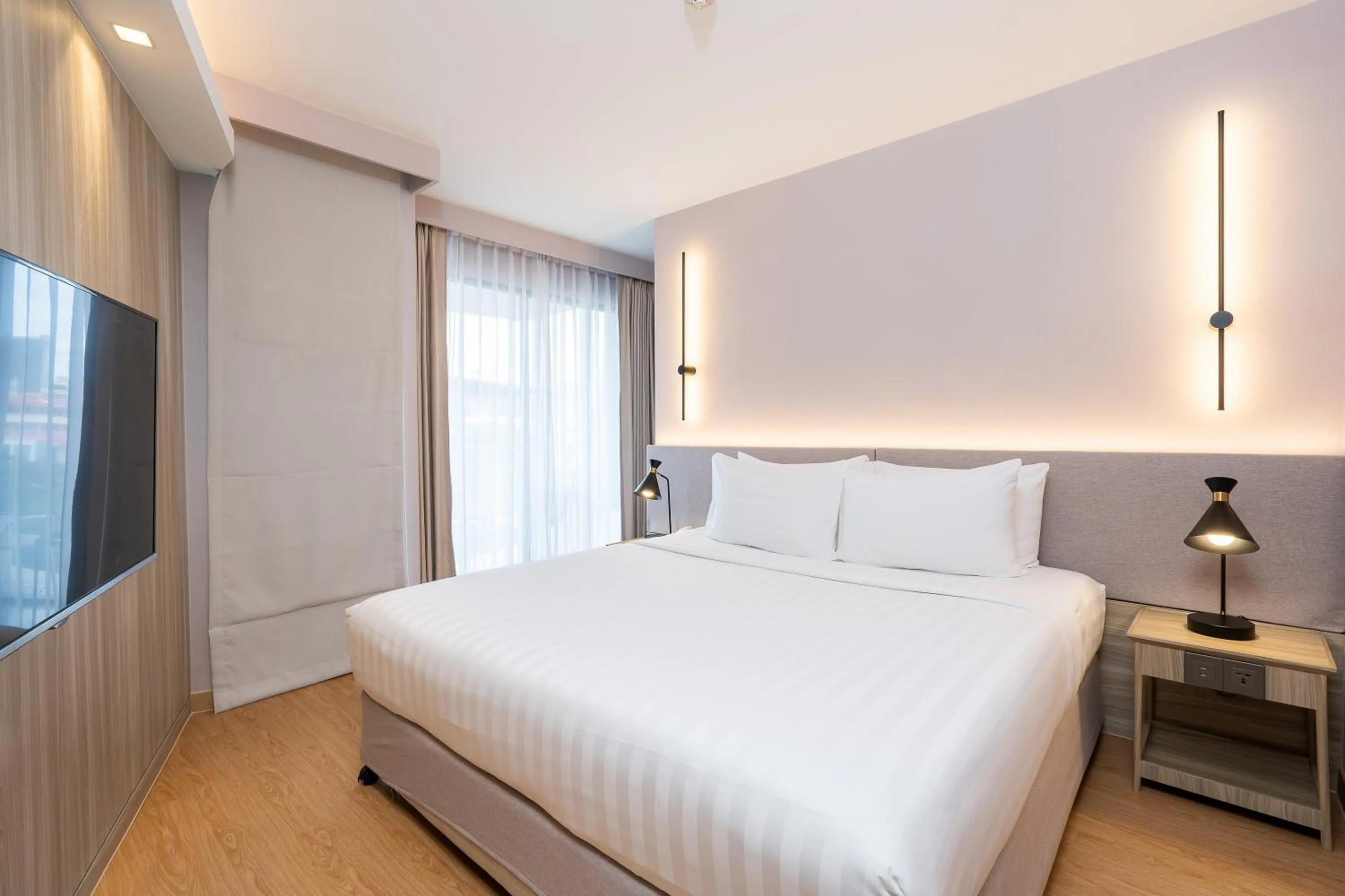 Bed in Aster Hotel and Residence by At Mind