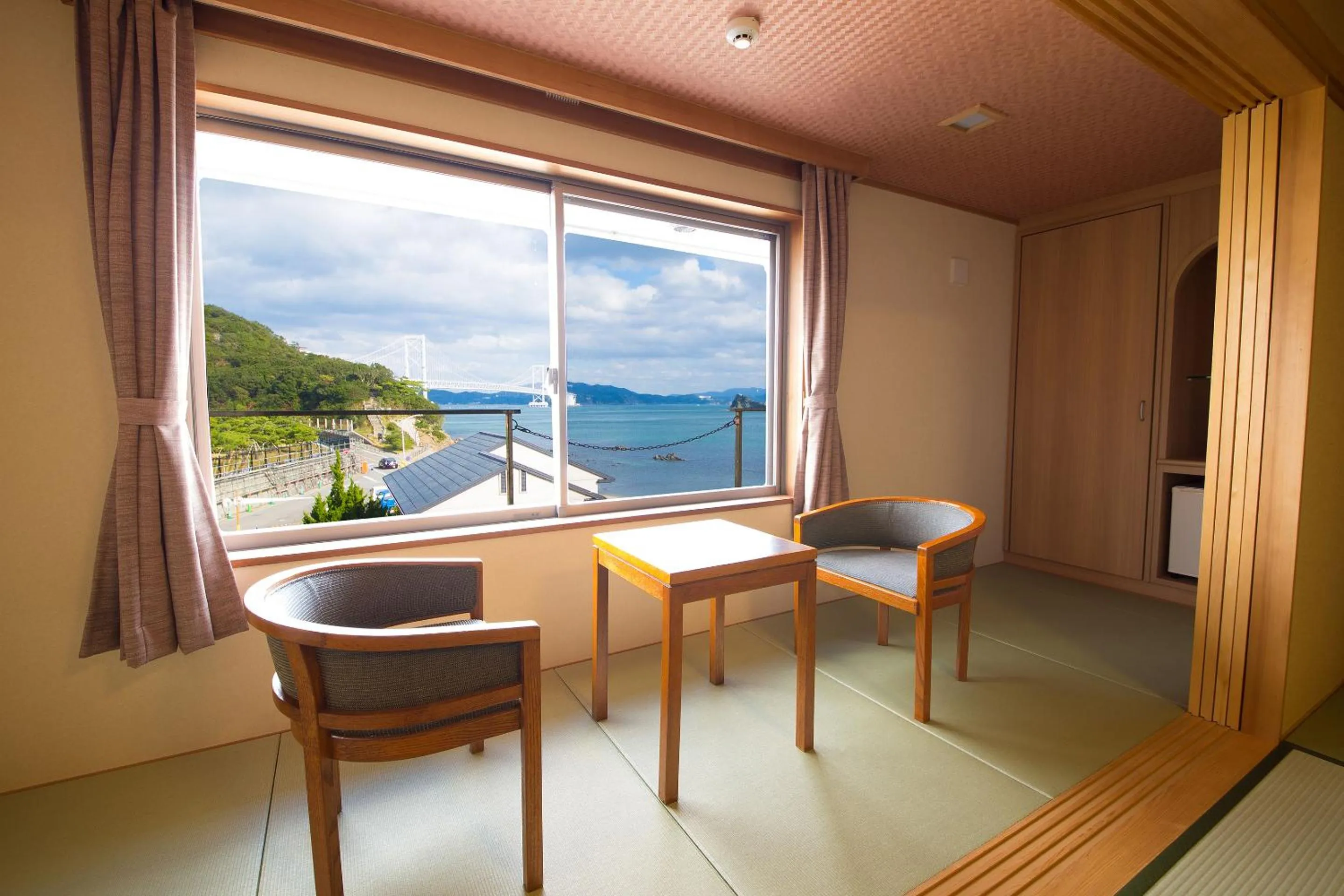 Sea view in Seaside Hotel Taimaru Kaigetsu