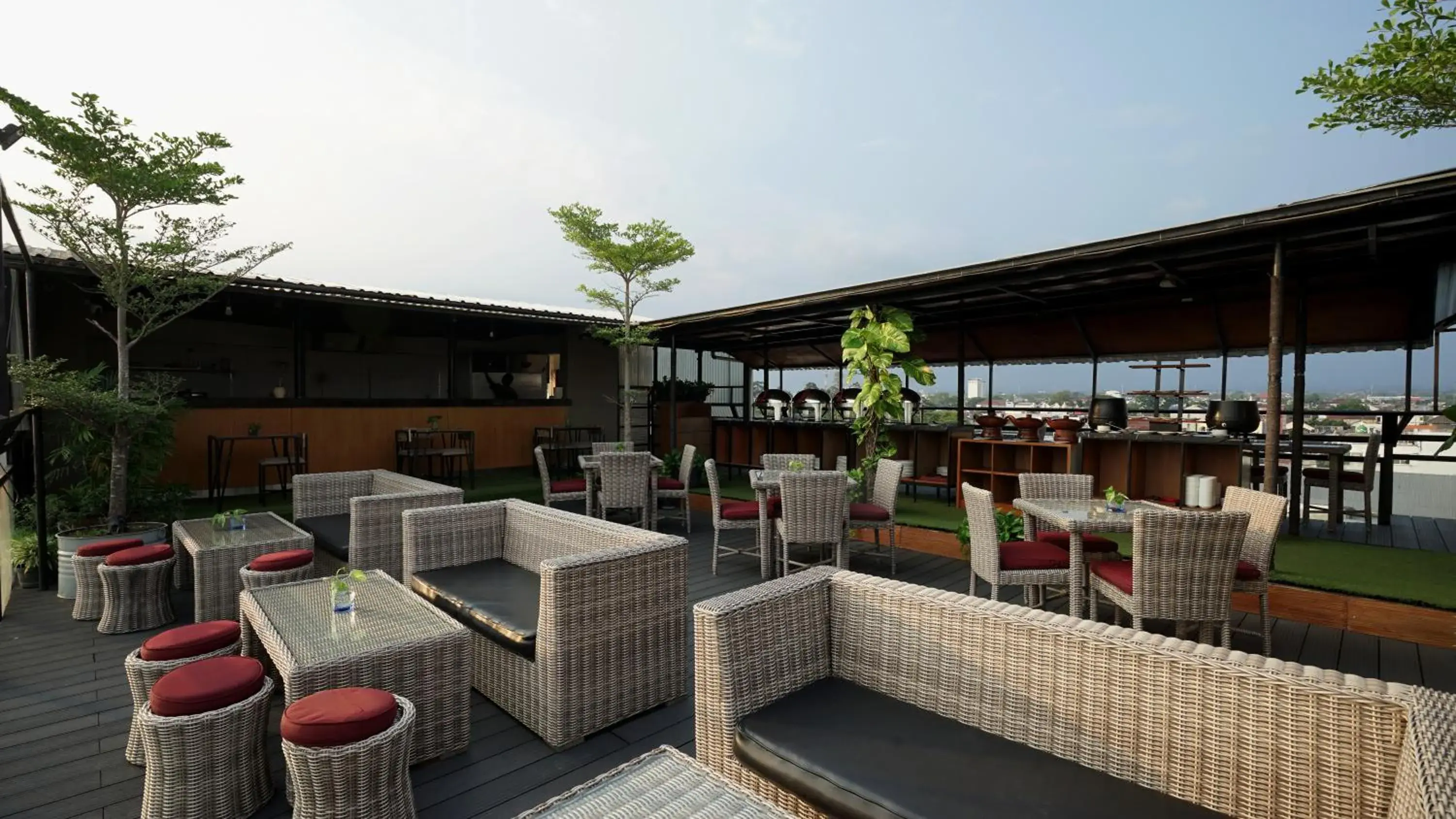 Lounge or bar in Yellow Star Gejayan Hotel Lounge or bar in Yellow Star Gejayan Hotel