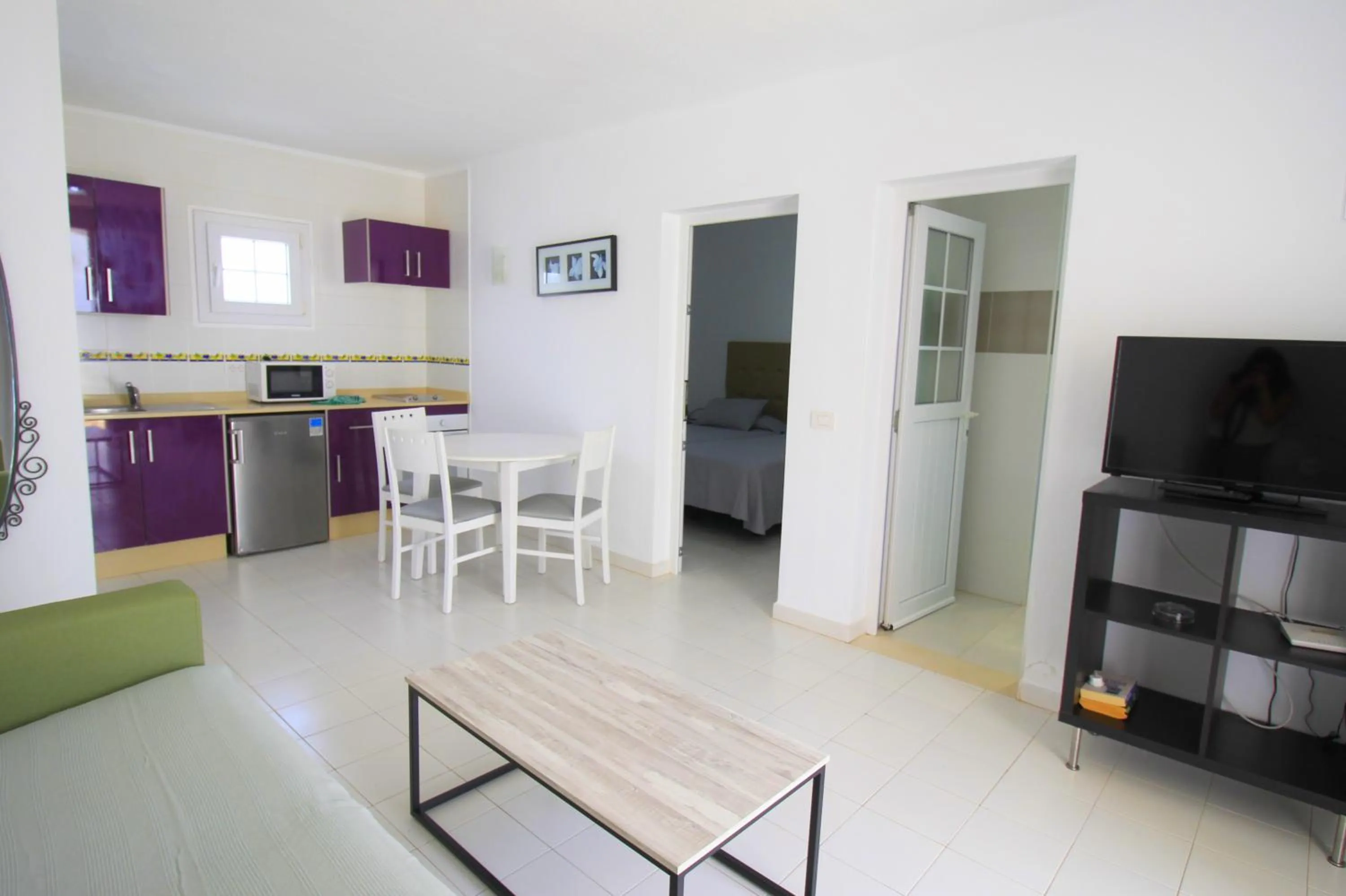 Living room in Apartamentos Corona Mar