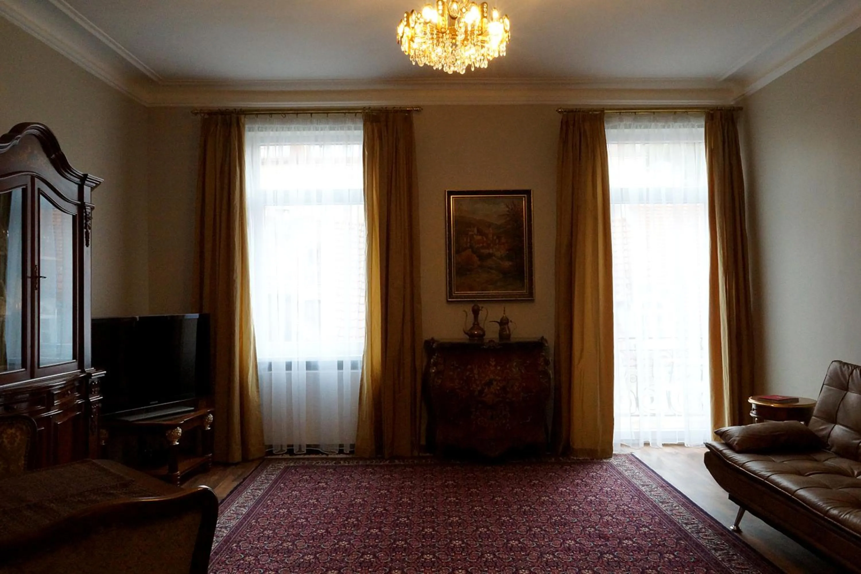 Living room in Vip Apartment an den Thermen