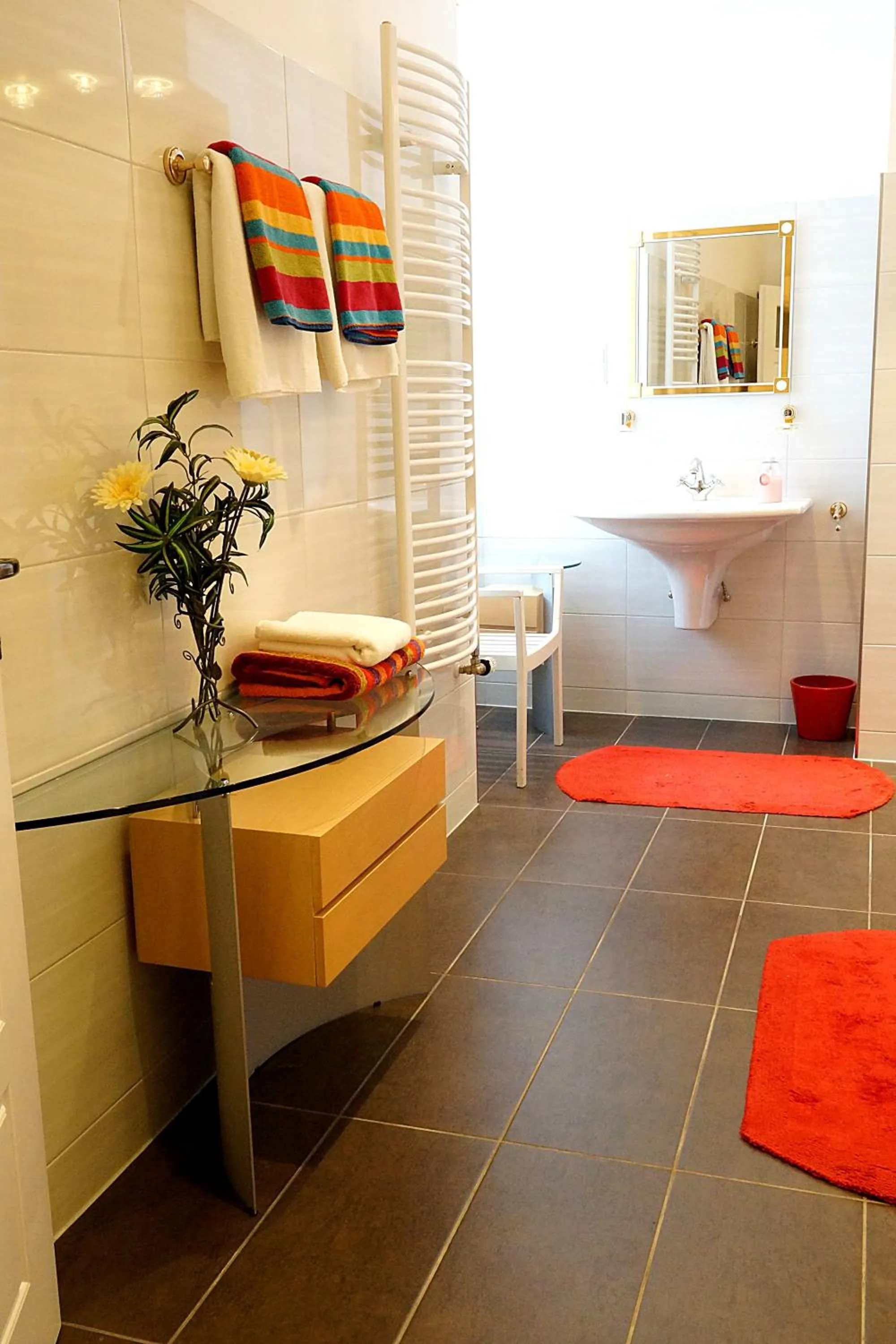 Bathroom in Vip Apartment an den Thermen