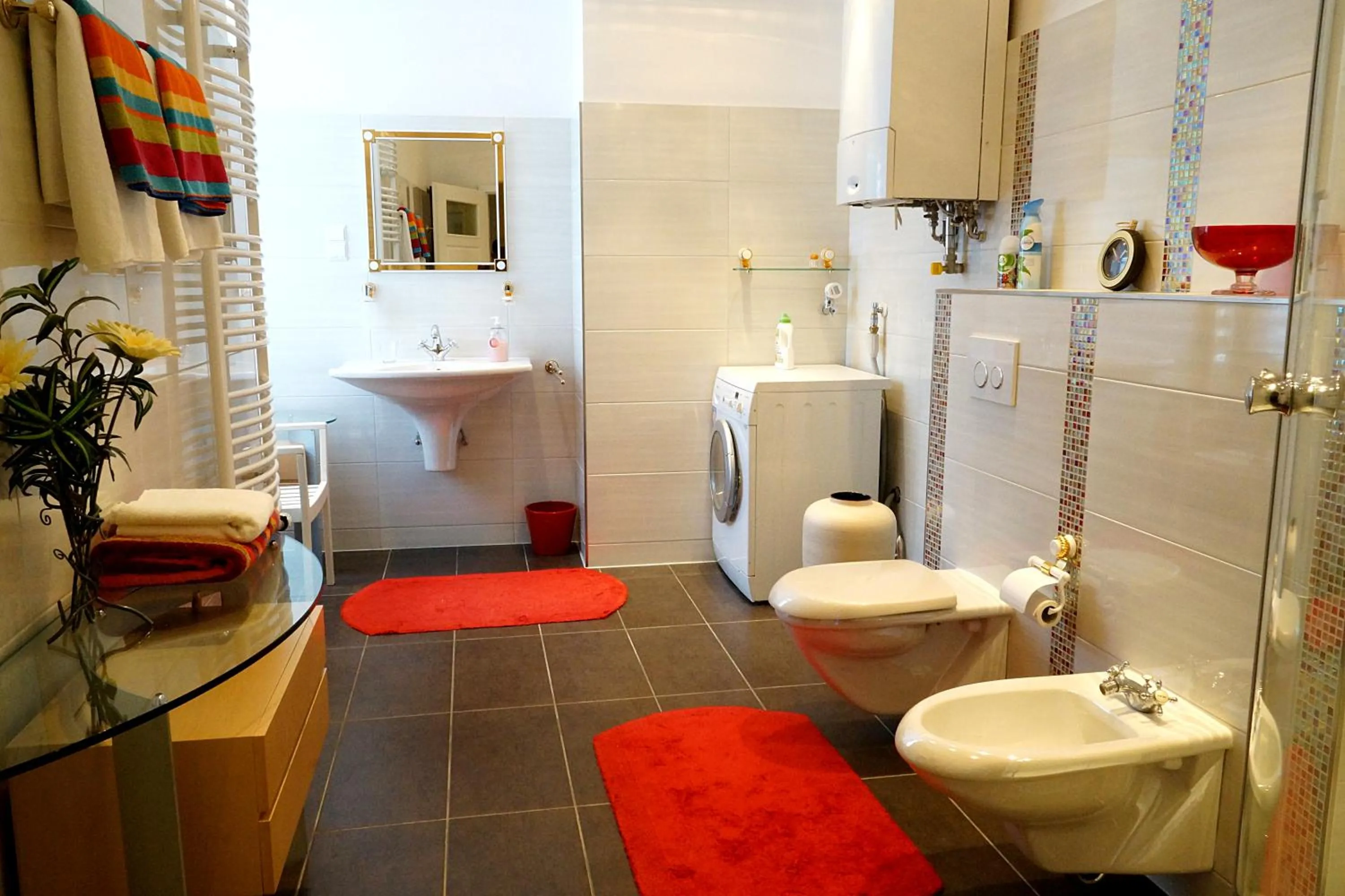 Bathroom in Vip Apartment an den Thermen