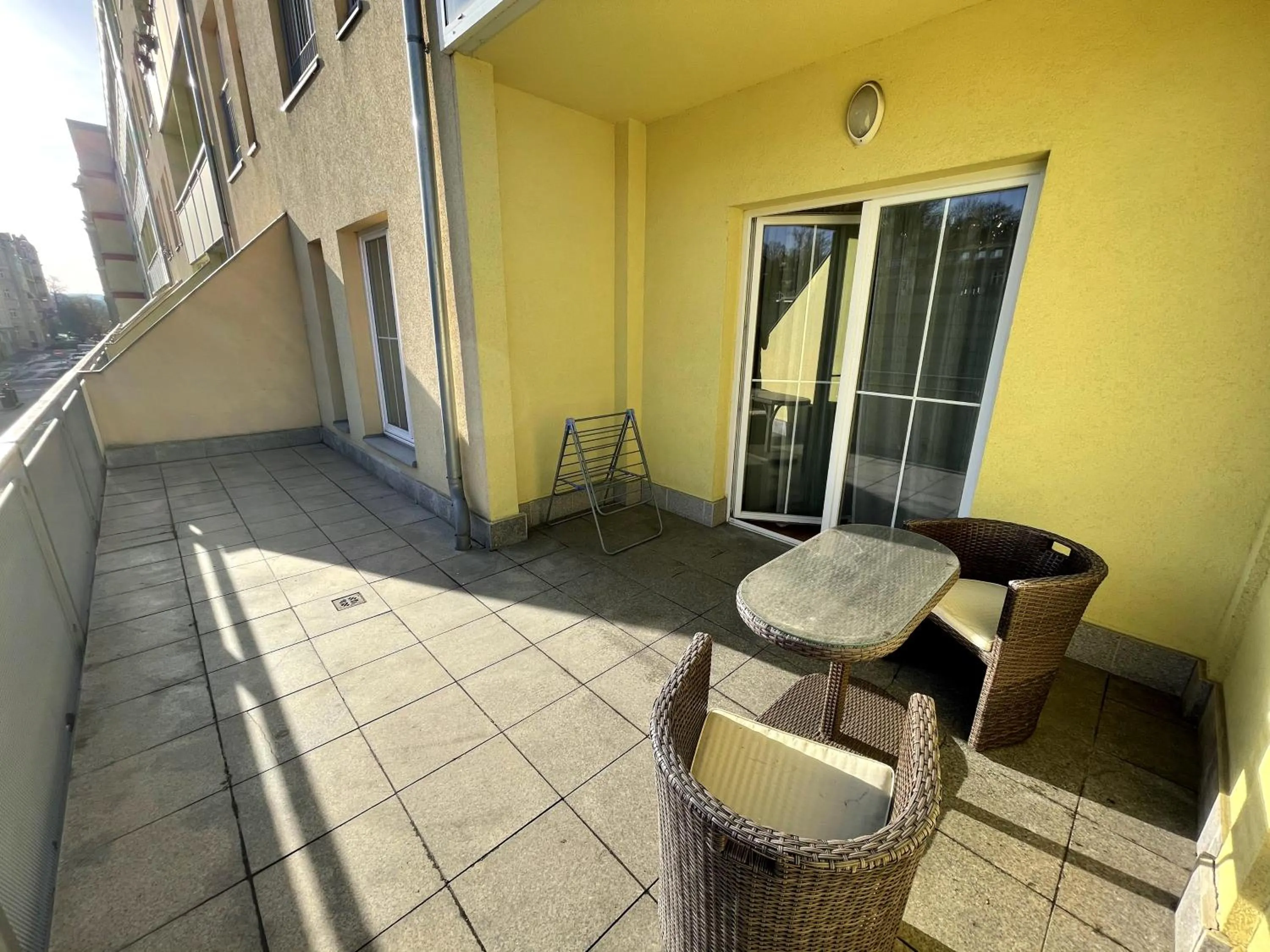 Balcony/Terrace in Apartment 122 Čertovka