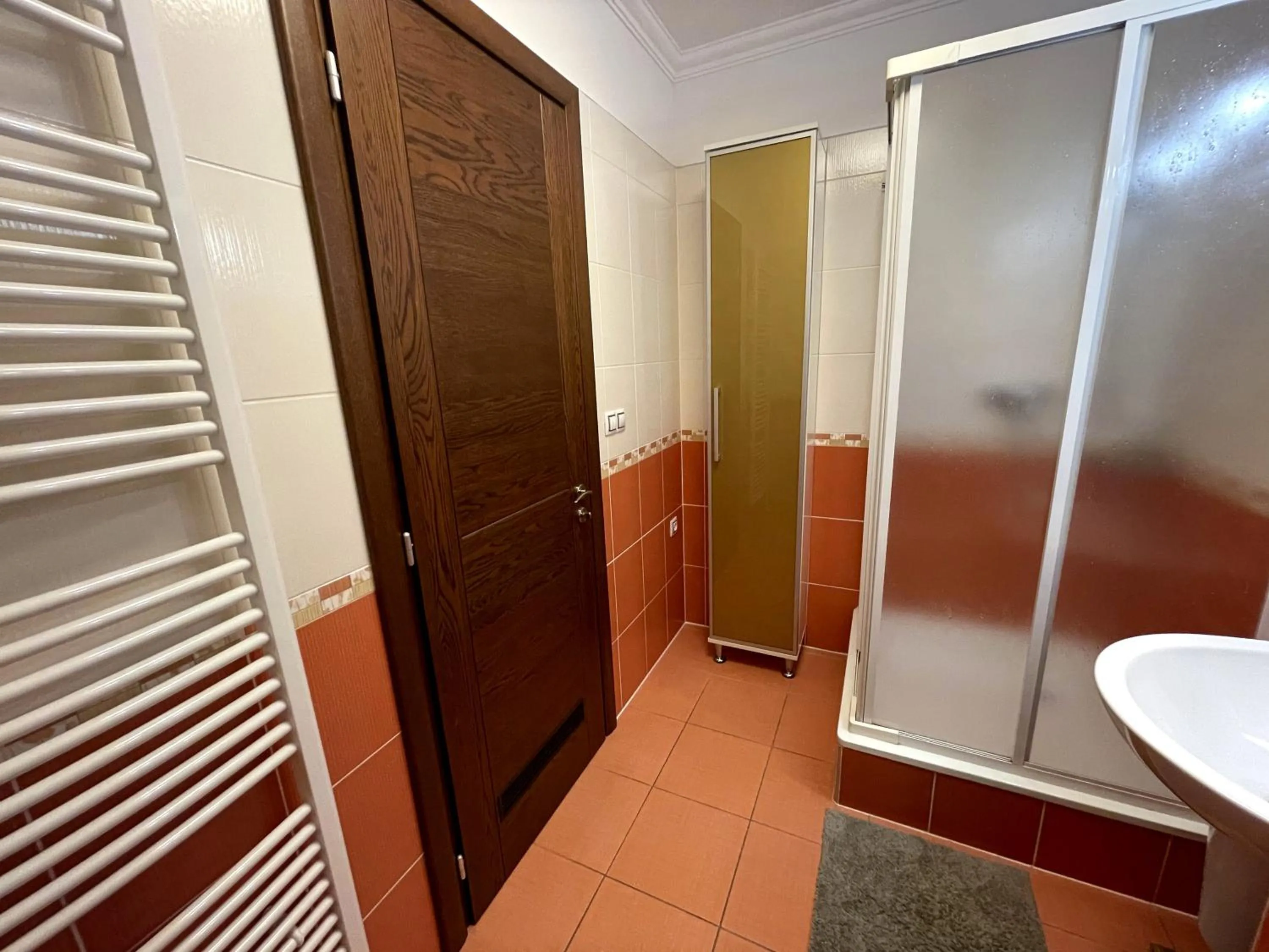 Shower in Apartment 122 Čertovka