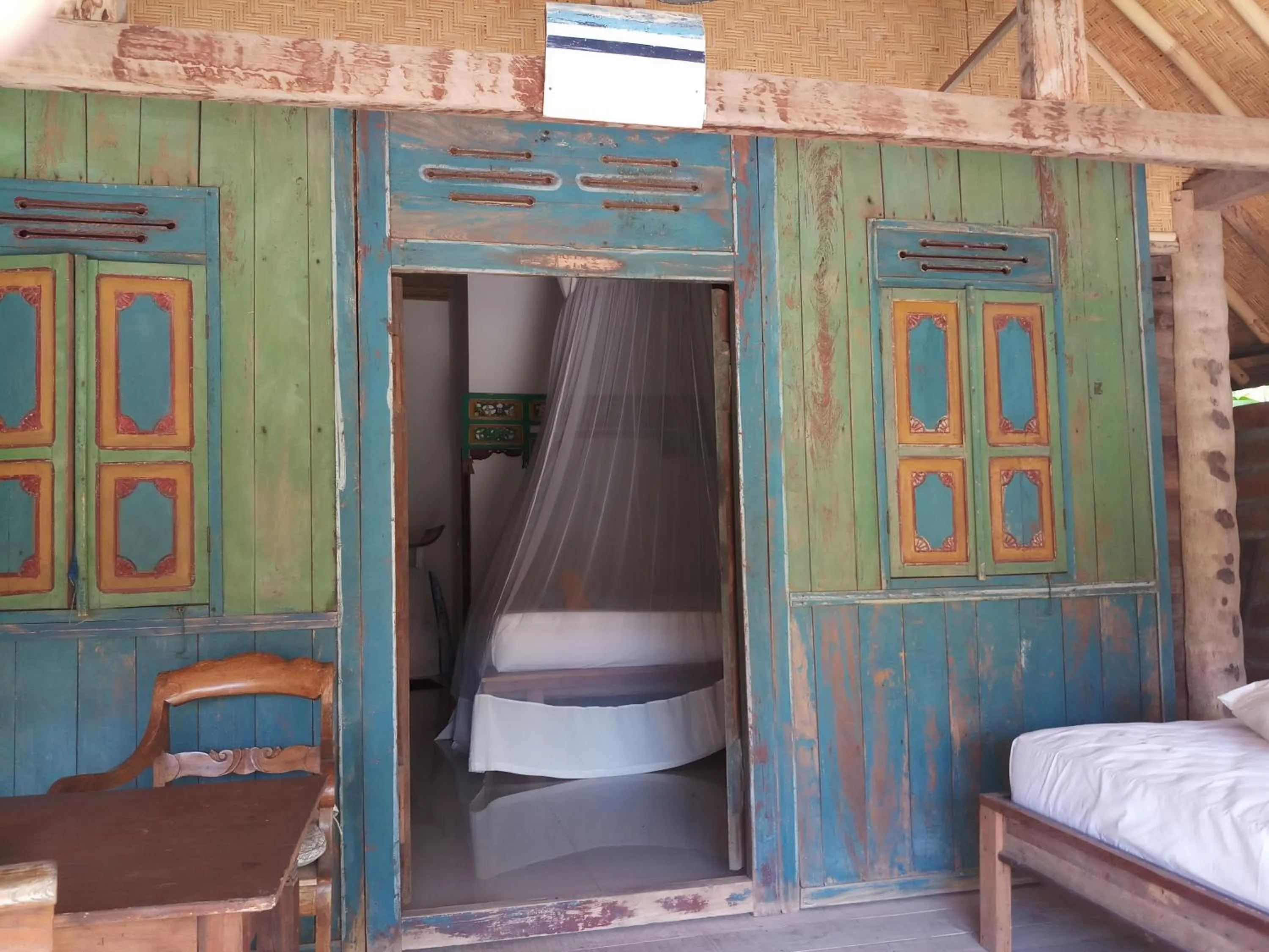 Balcony/Terrace, Bed in Classic Beach Villas