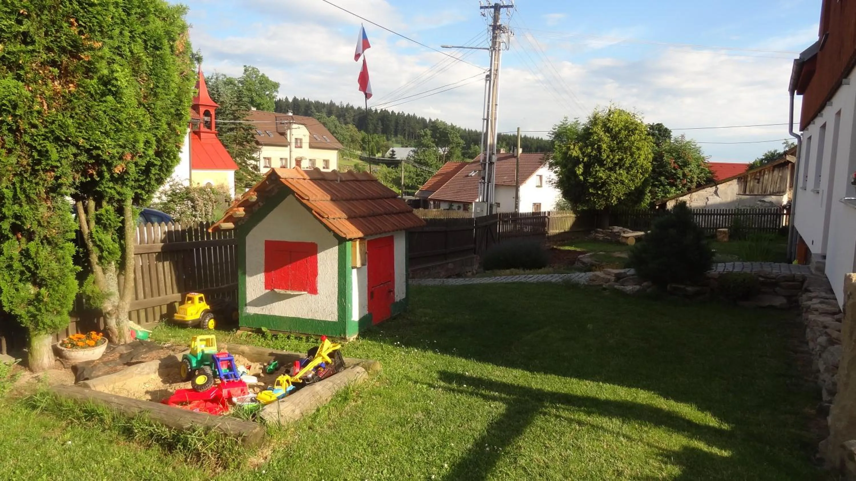 Property building in Ubytování U Kapličky
