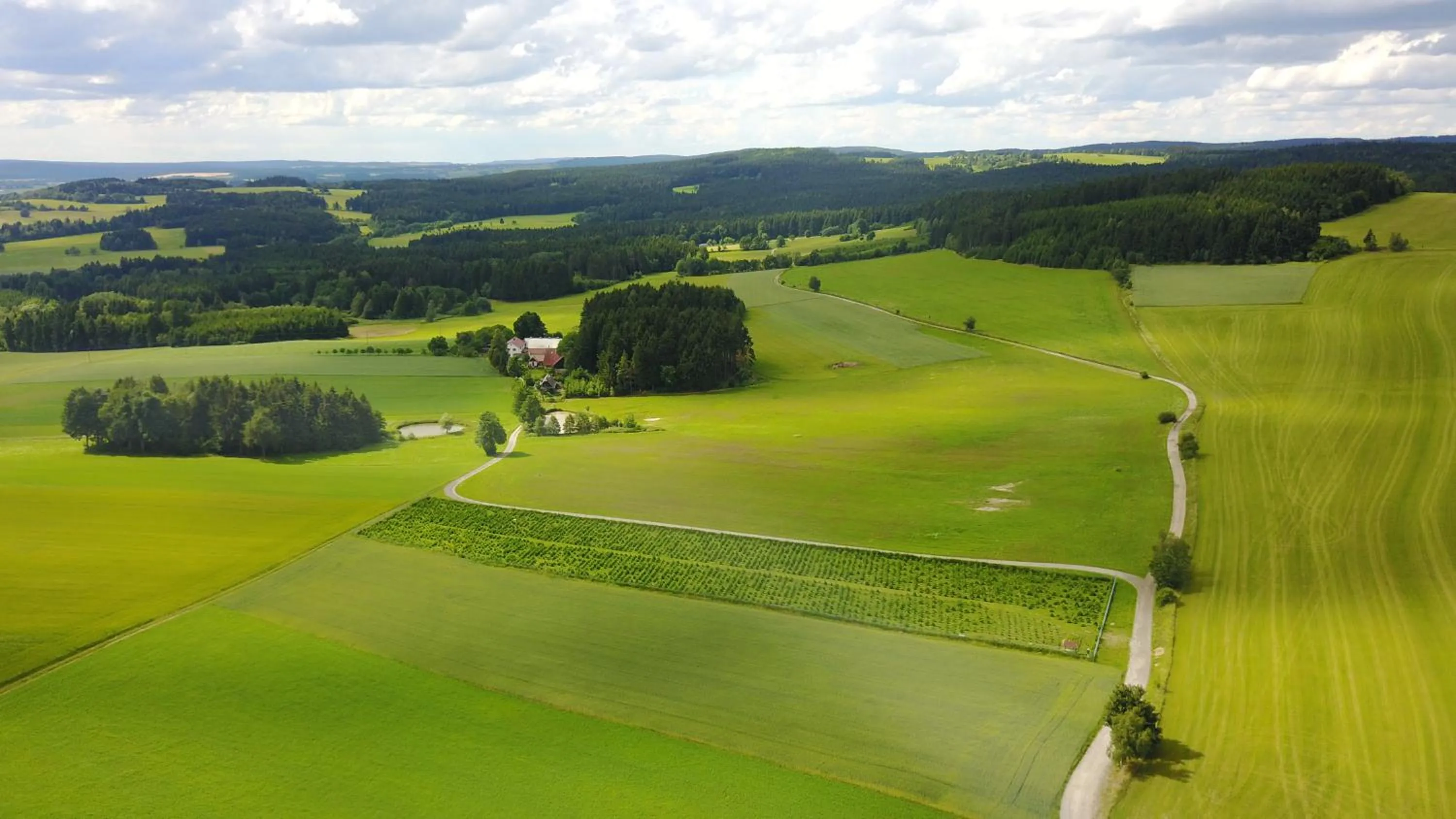 Natural landscape in Ubytování U Kapličky